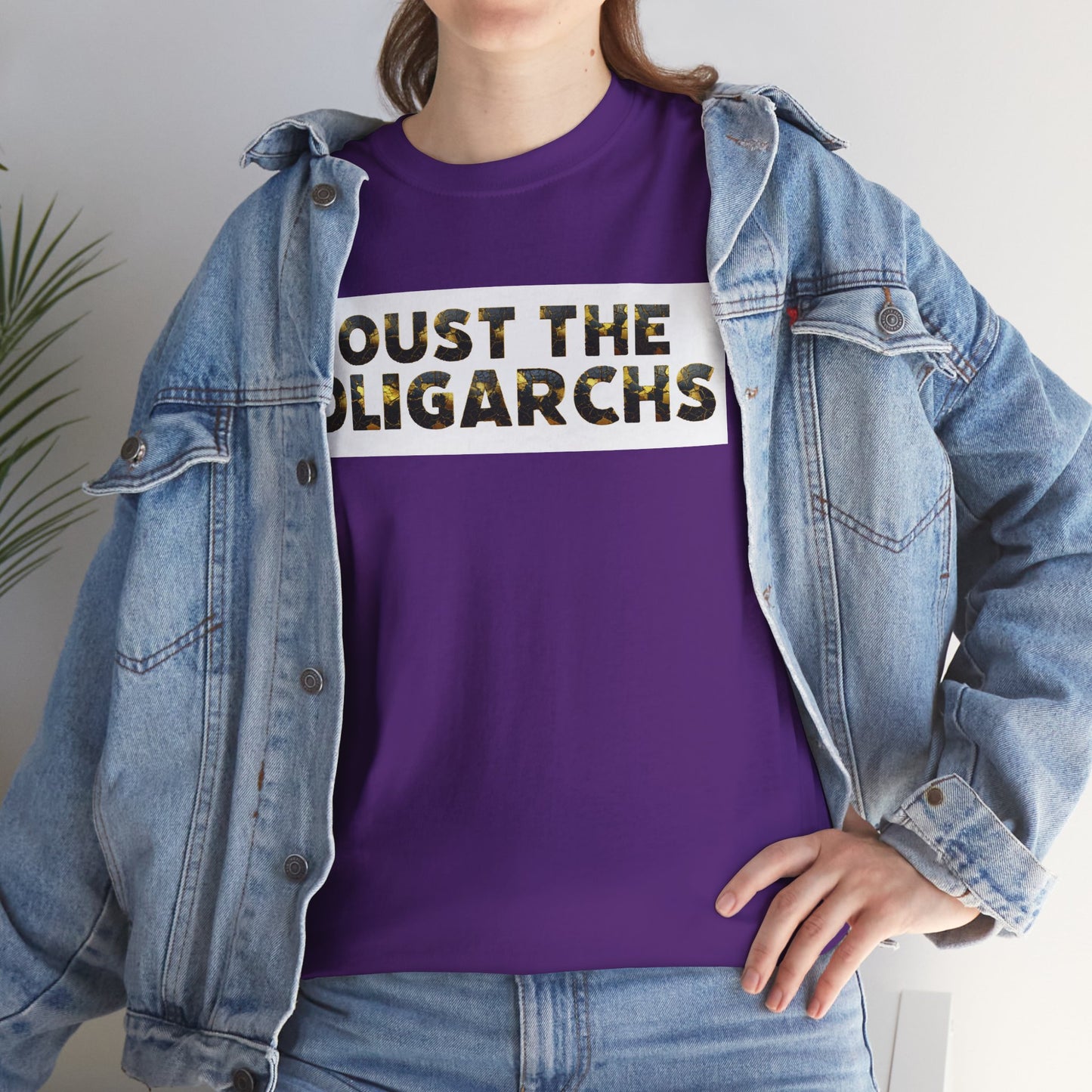 "Oust the Oligarchs" Tee – Political Statement Gear