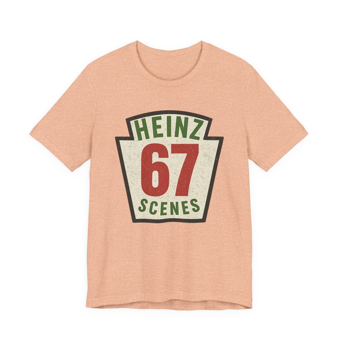 Retro Distressed Heinz 67 Scenes – Unisex Tee