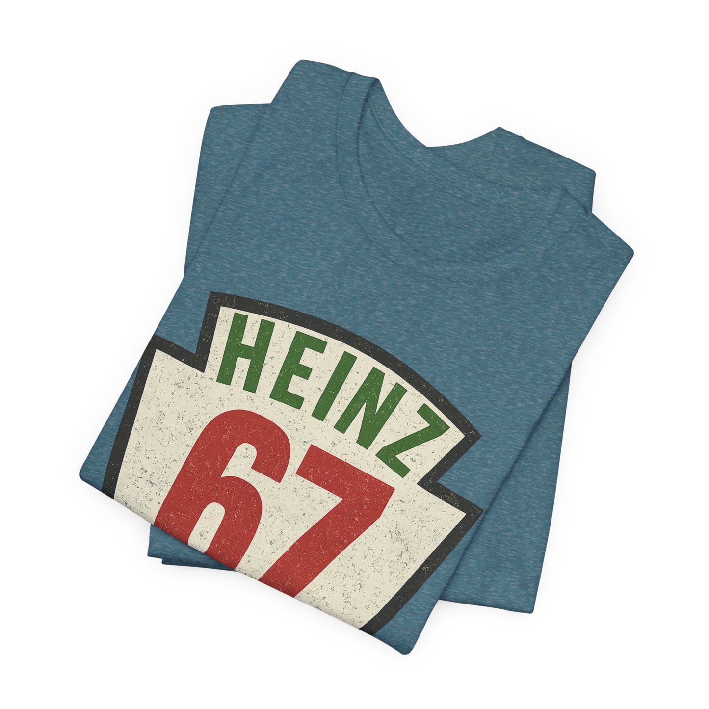 Retro Distressed Heinz 67 Scenes – Unisex Tee