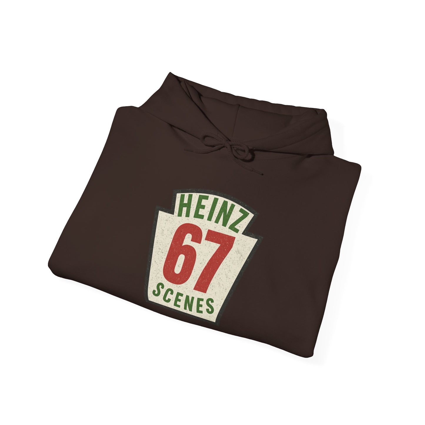 Retro Distressed Heinz 67 Scenes -- Unisex Hoodie