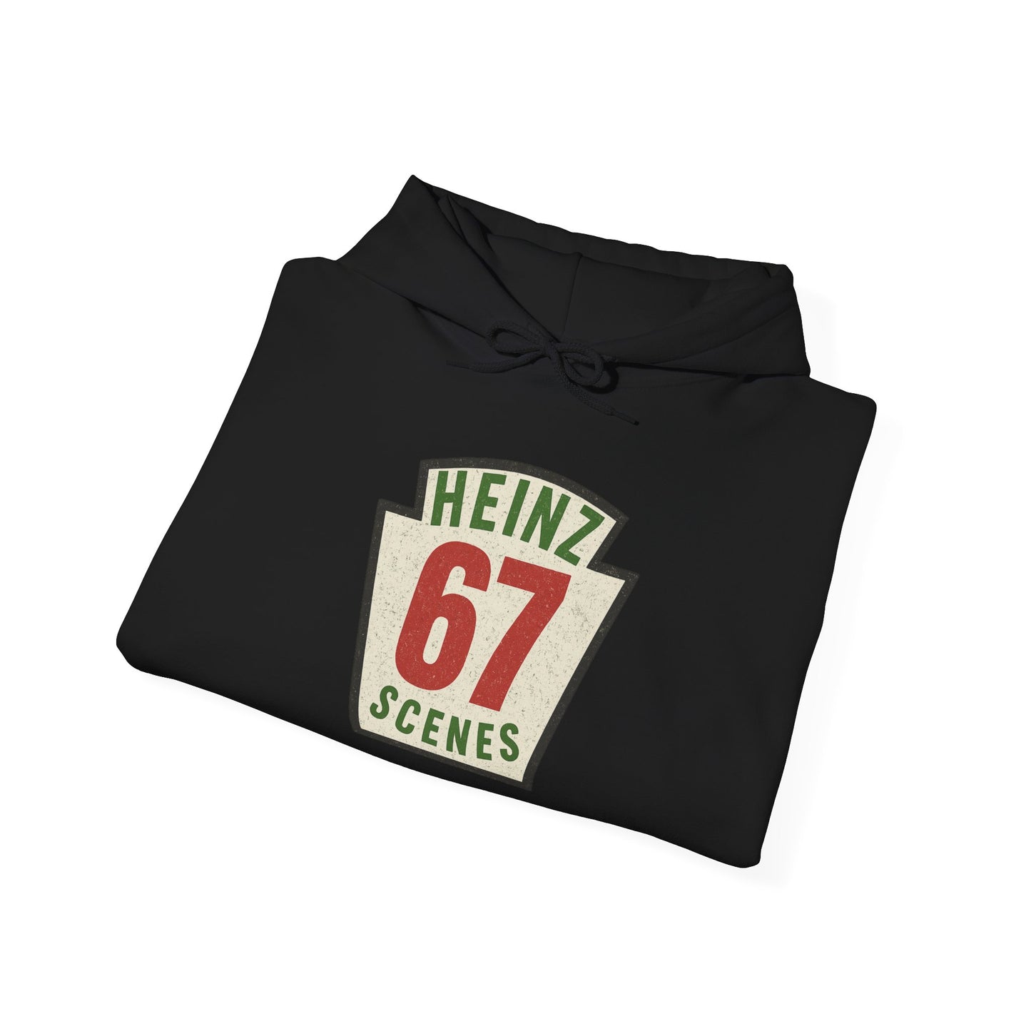 Retro Distressed Heinz 67 Scenes -- Unisex Hoodie