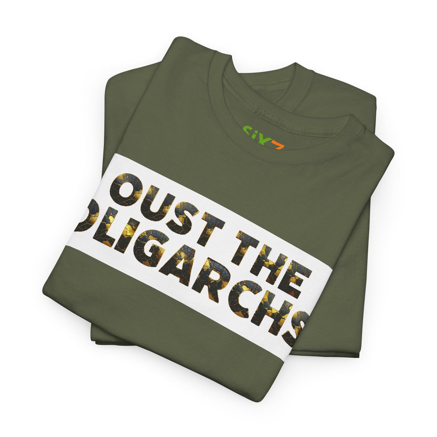 "Oust the Oligarchs" Tee – Political Statement Gear