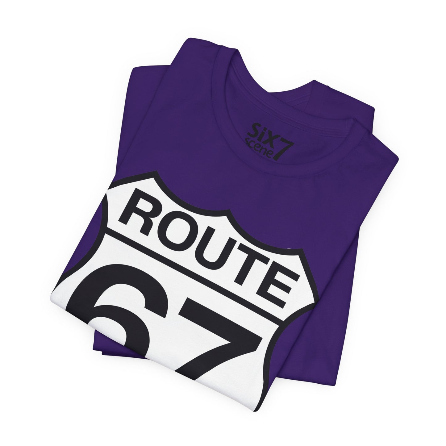 Classic Black & White Route 67 – Unisex Tee