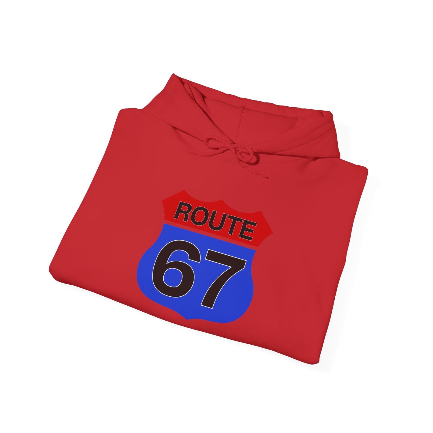 Route 67 Red & Blue Edition -- Unisex Hoodie