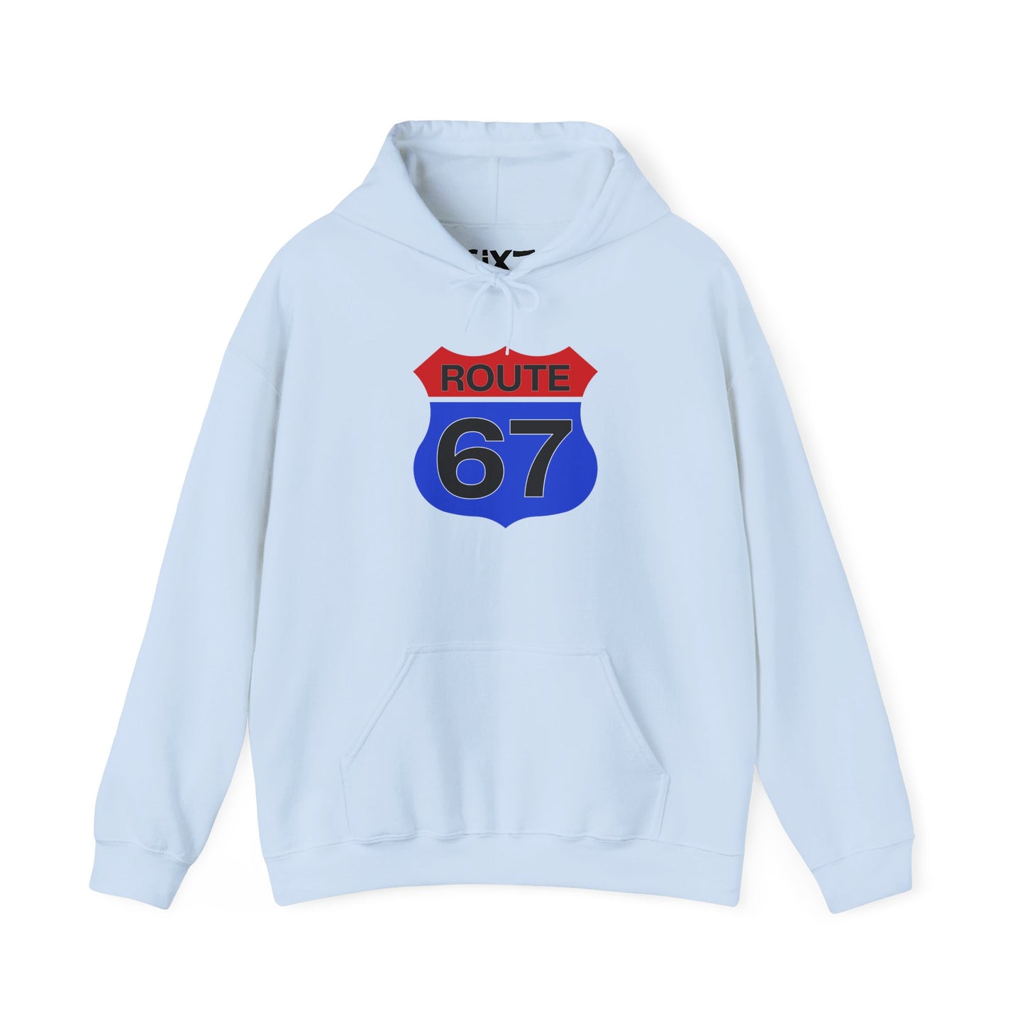 Route 67 Red & Blue Edition -- Unisex Hoodie