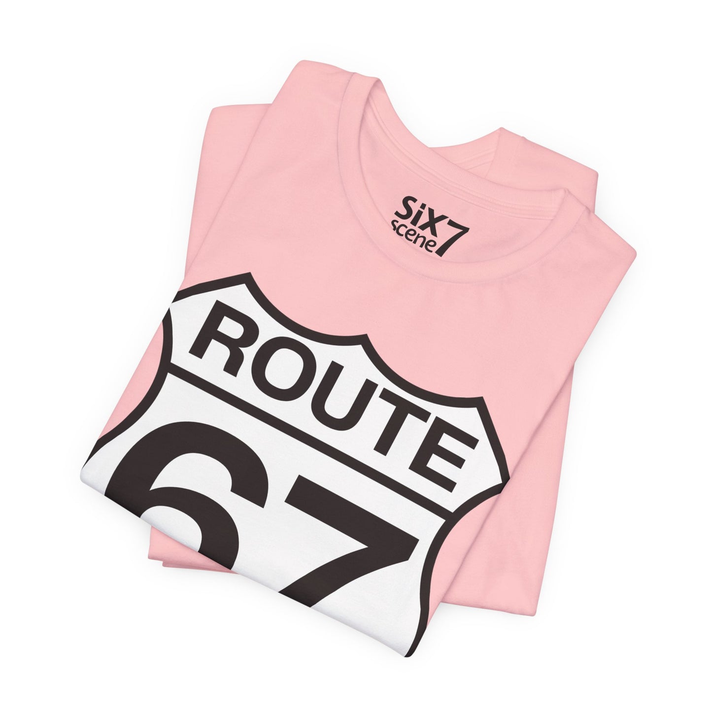 Classic Black & White Route 67 – Unisex Tee