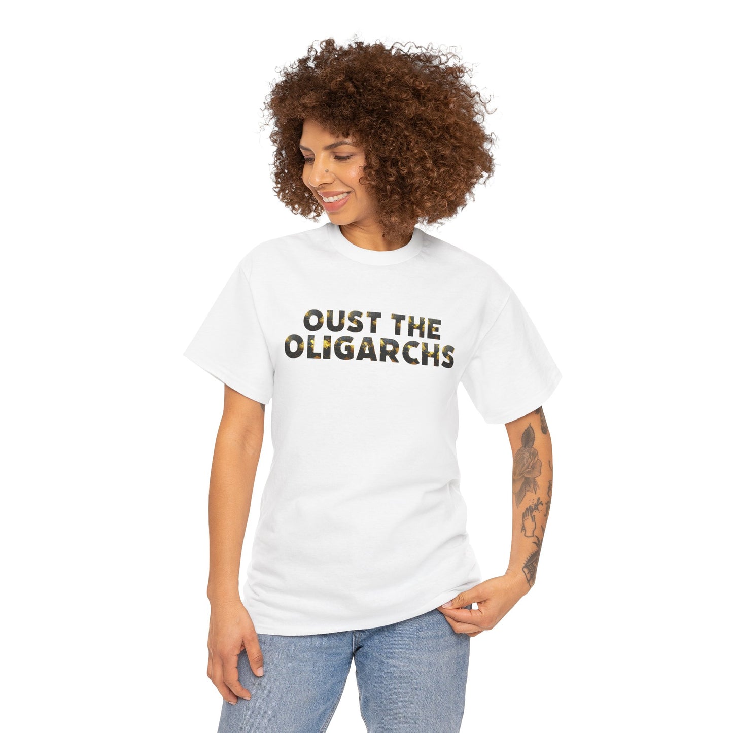 "Oust the Oligarchs" Tee – Political Statement Gear