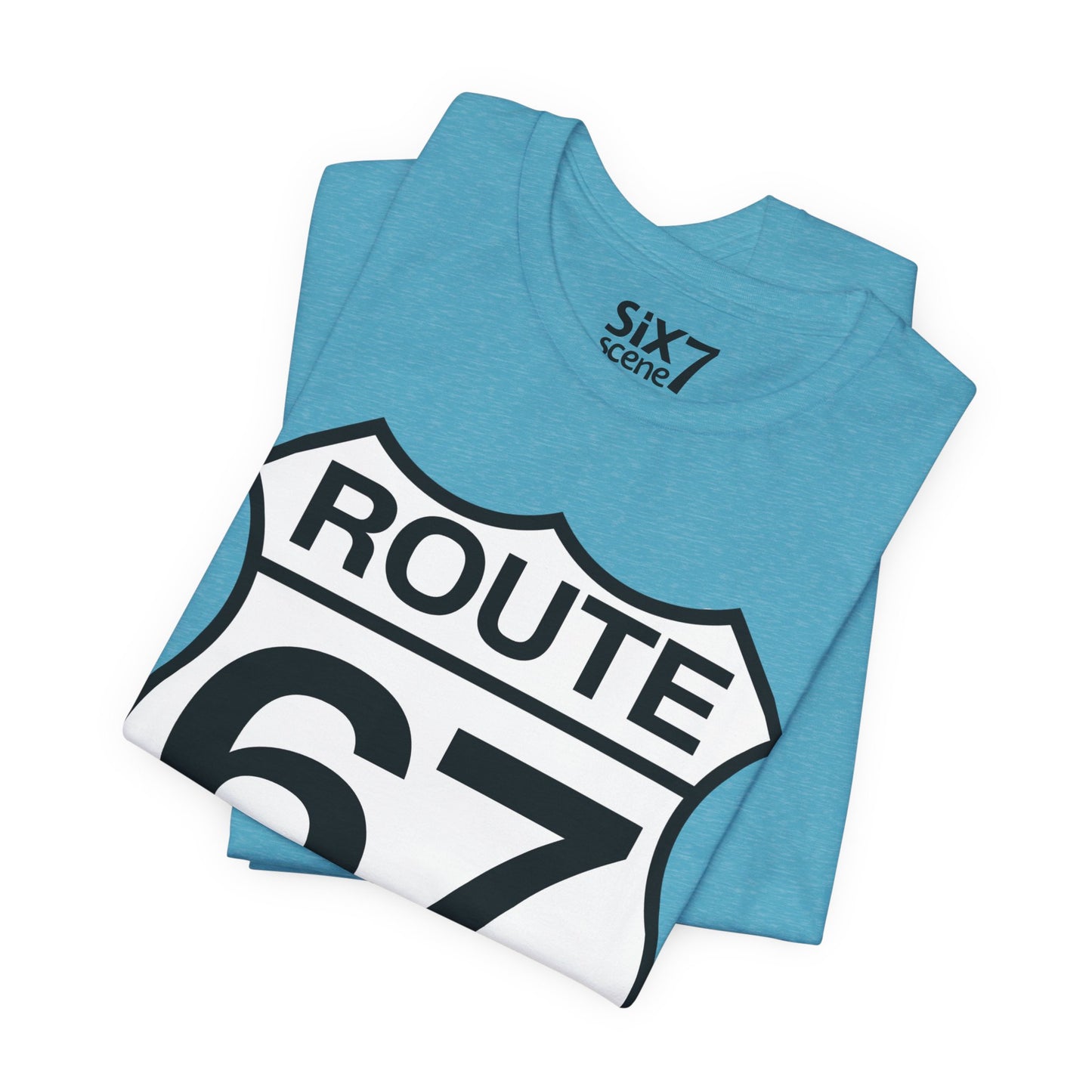 Classic Black & White Route 67 – Unisex Tee