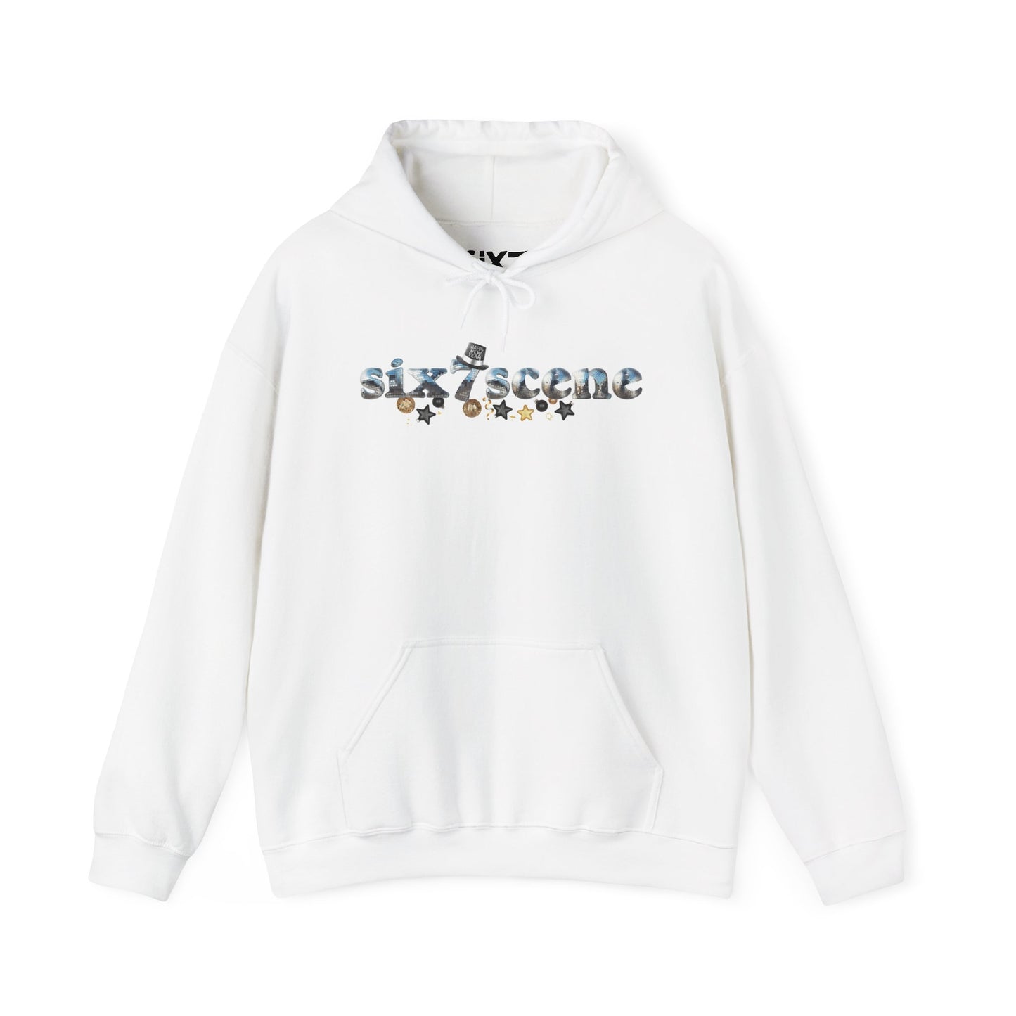 six7scene Disco Ball Logo New Years Eve Edition - Hoodie