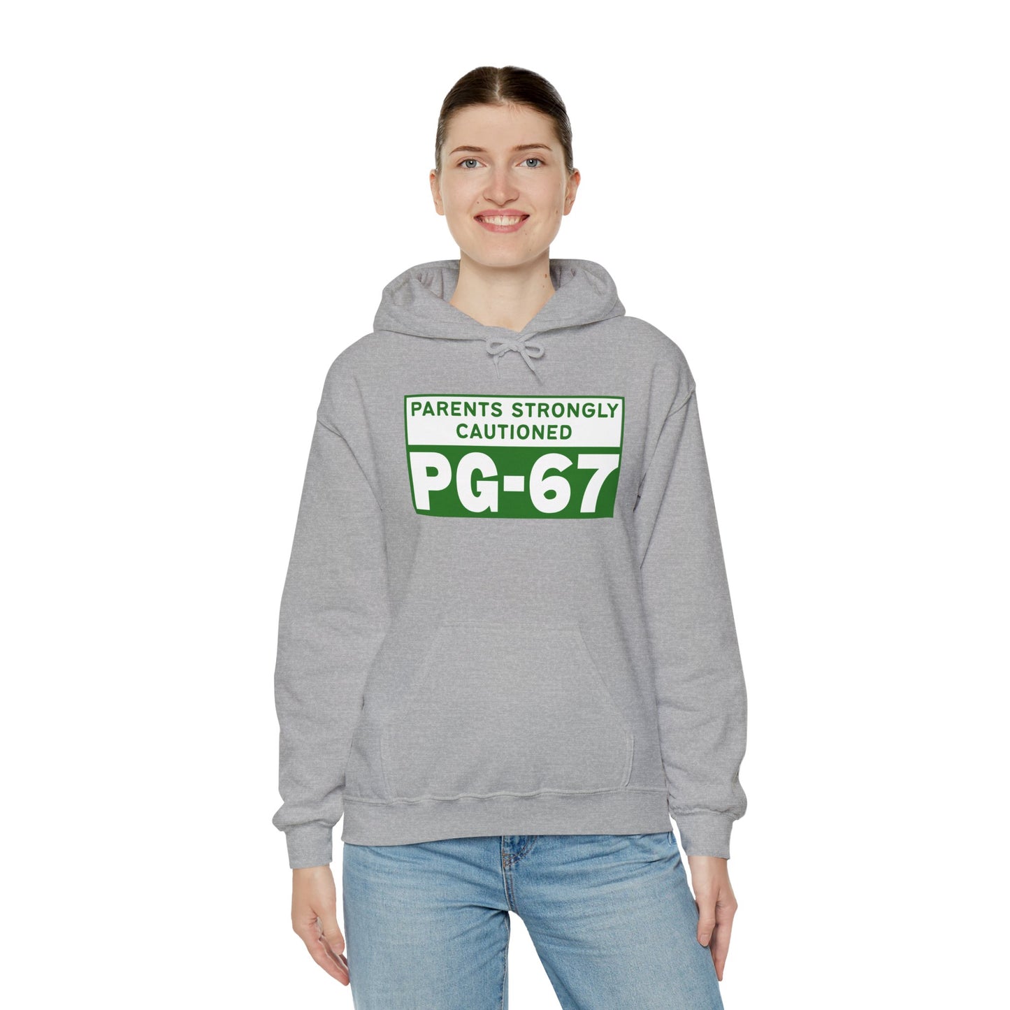 Parents Strongly Cautioned PG-67 -- Unisex Hoodie