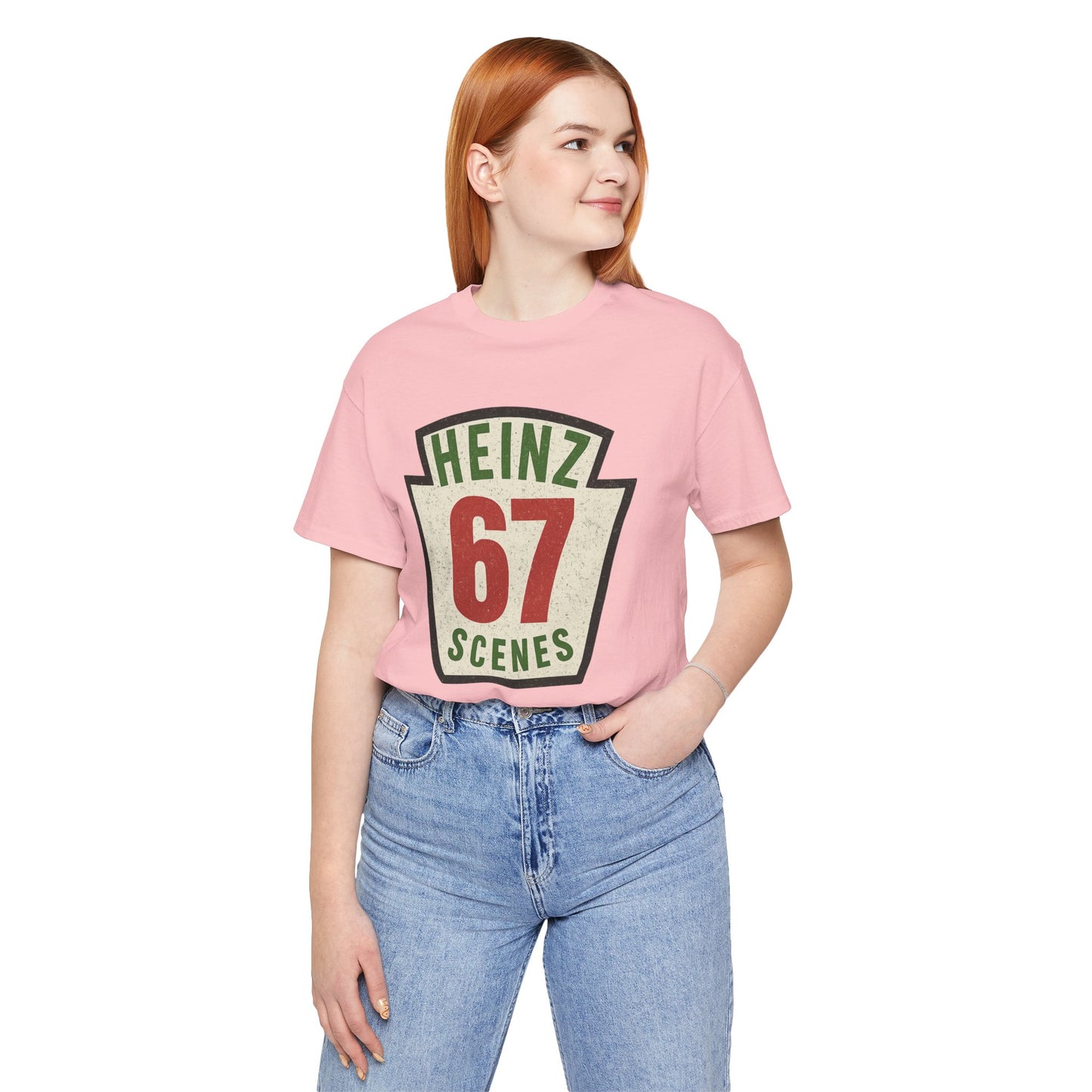 Retro Distressed Heinz 67 Scenes – Unisex Tee