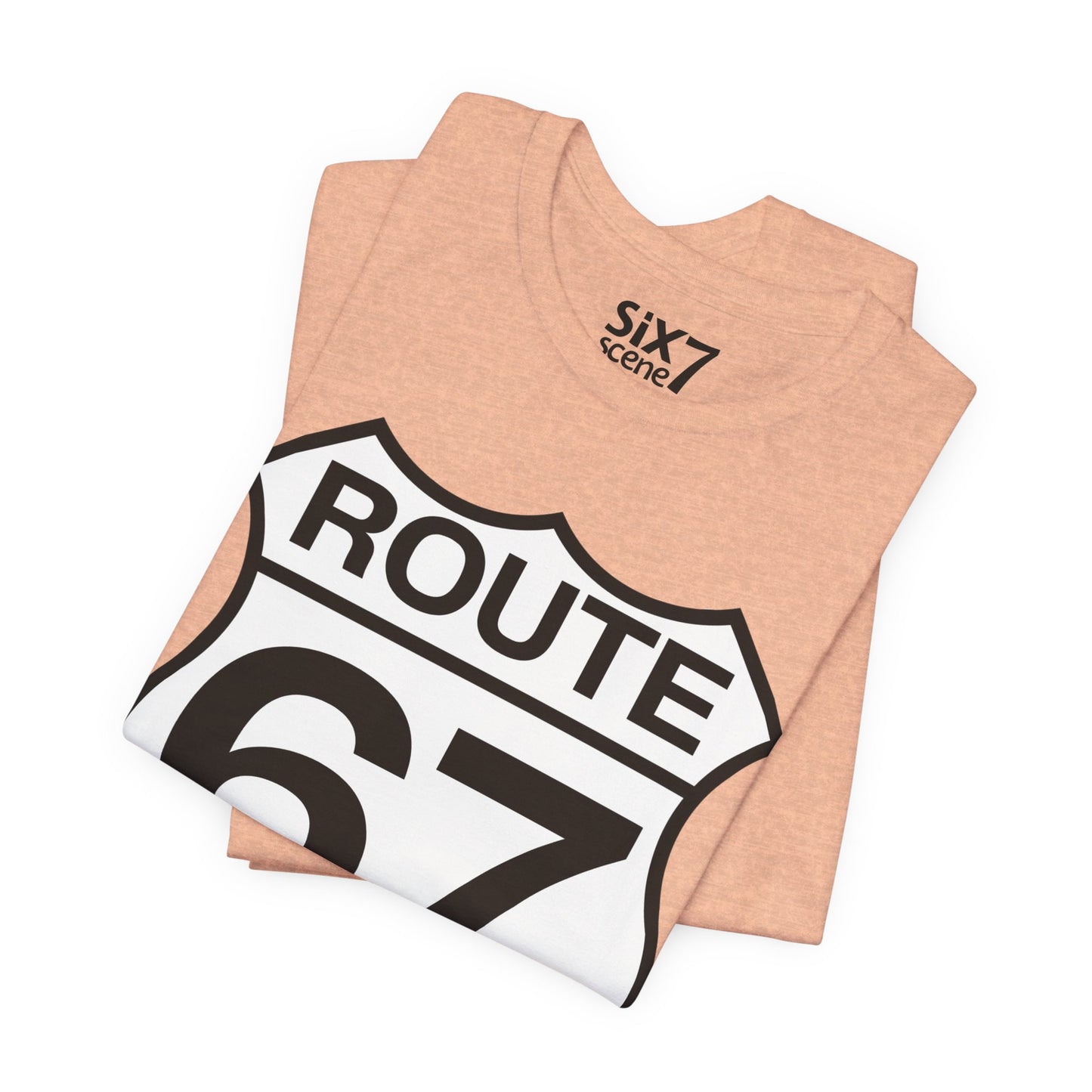 Classic Black & White Route 67 – Unisex Tee