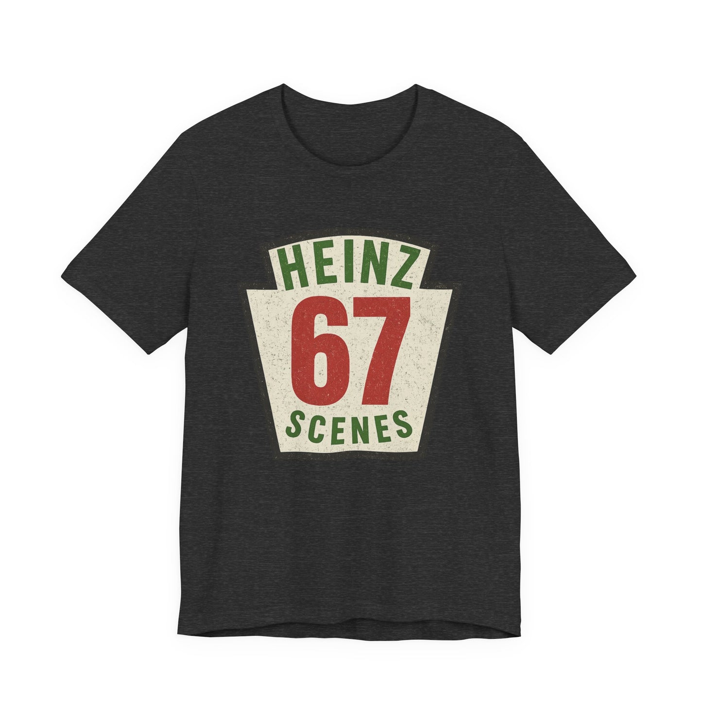 Retro Distressed Heinz 67 Scenes – Unisex Tee