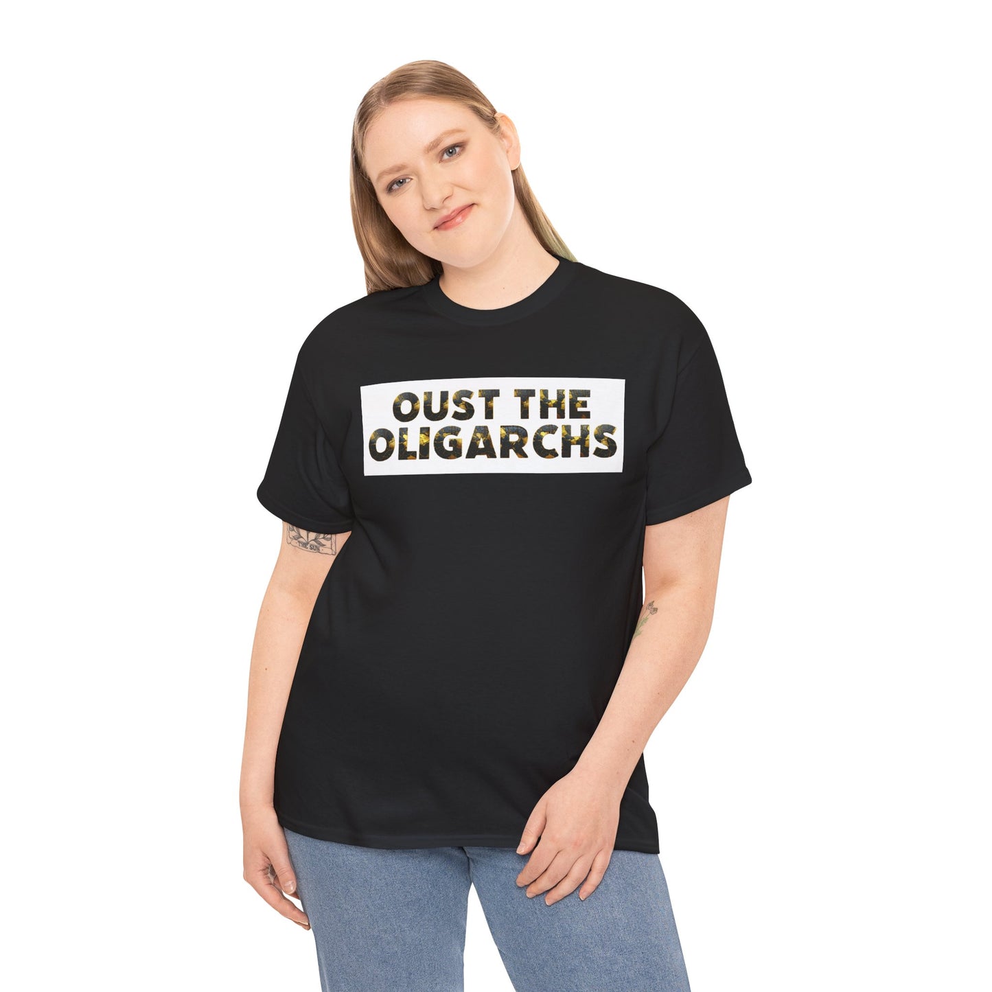 "Oust the Oligarchs" Tee – Political Statement Gear