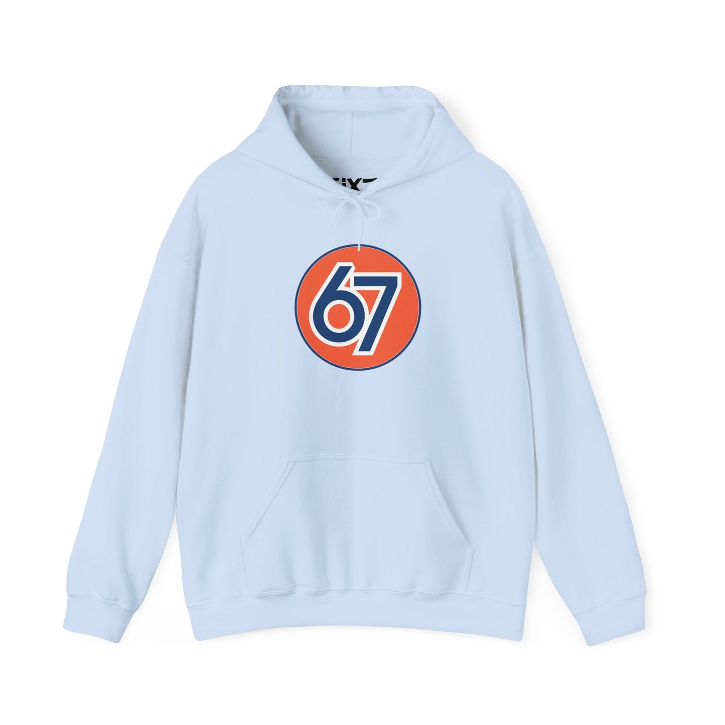 Retro 67 Vintage Circle Graphic -- Unisex Hoodie