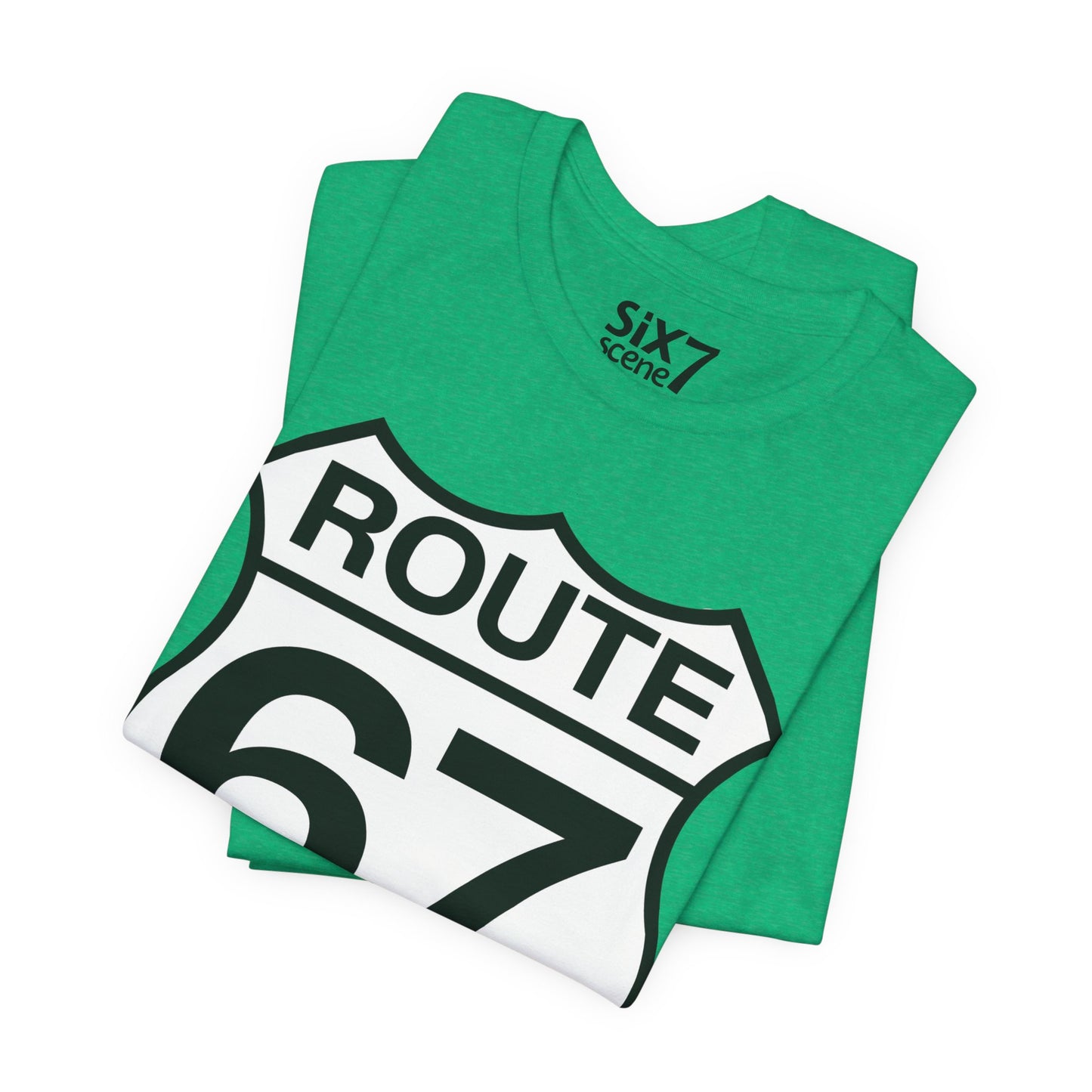 Classic Black & White Route 67 – Unisex Tee