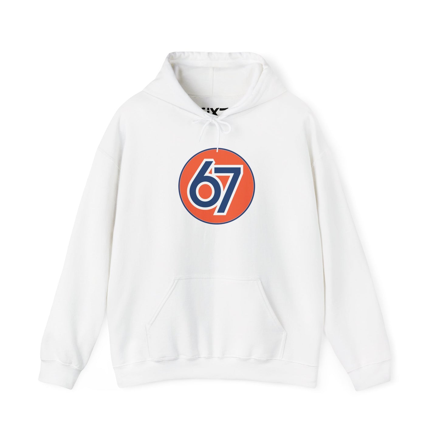 Retro 67 Vintage Circle Graphic -- Unisex Hoodie