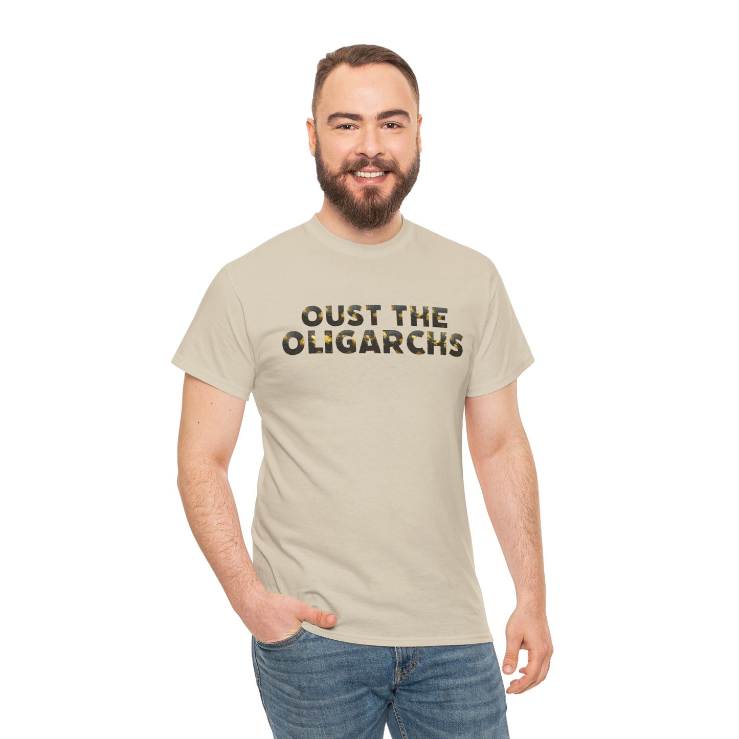 "Oust the Oligarchs" Tee – Political Statement Gear
