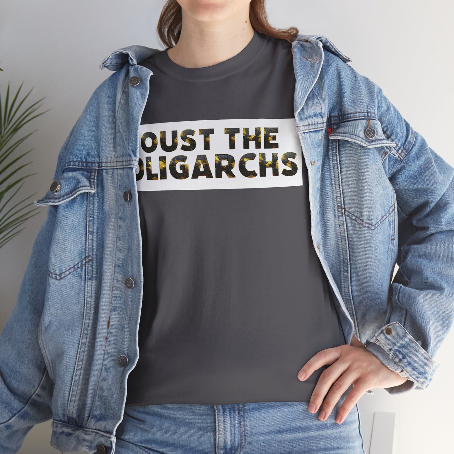 "Oust the Oligarchs" Tee – Political Statement Gear