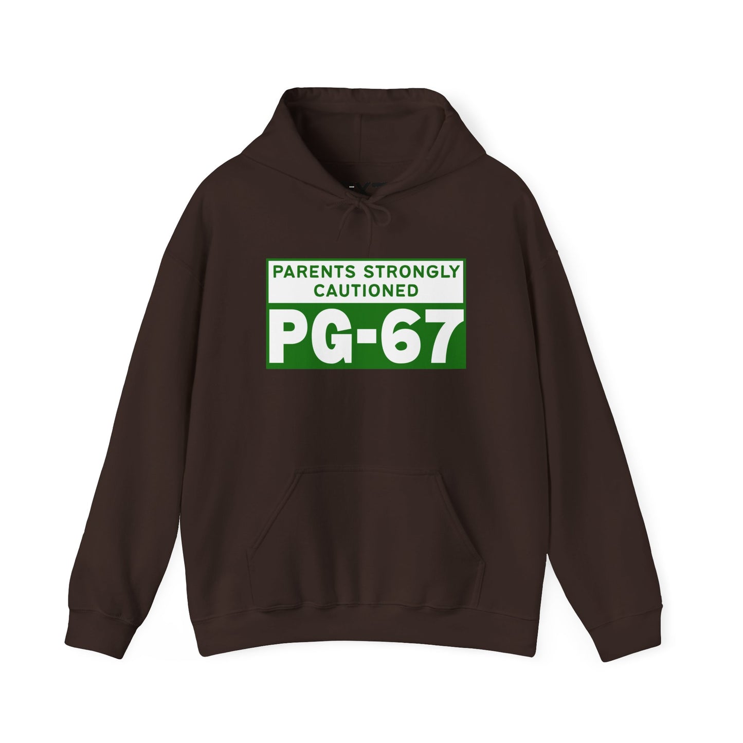 Parents Strongly Cautioned PG-67 -- Unisex Hoodie
