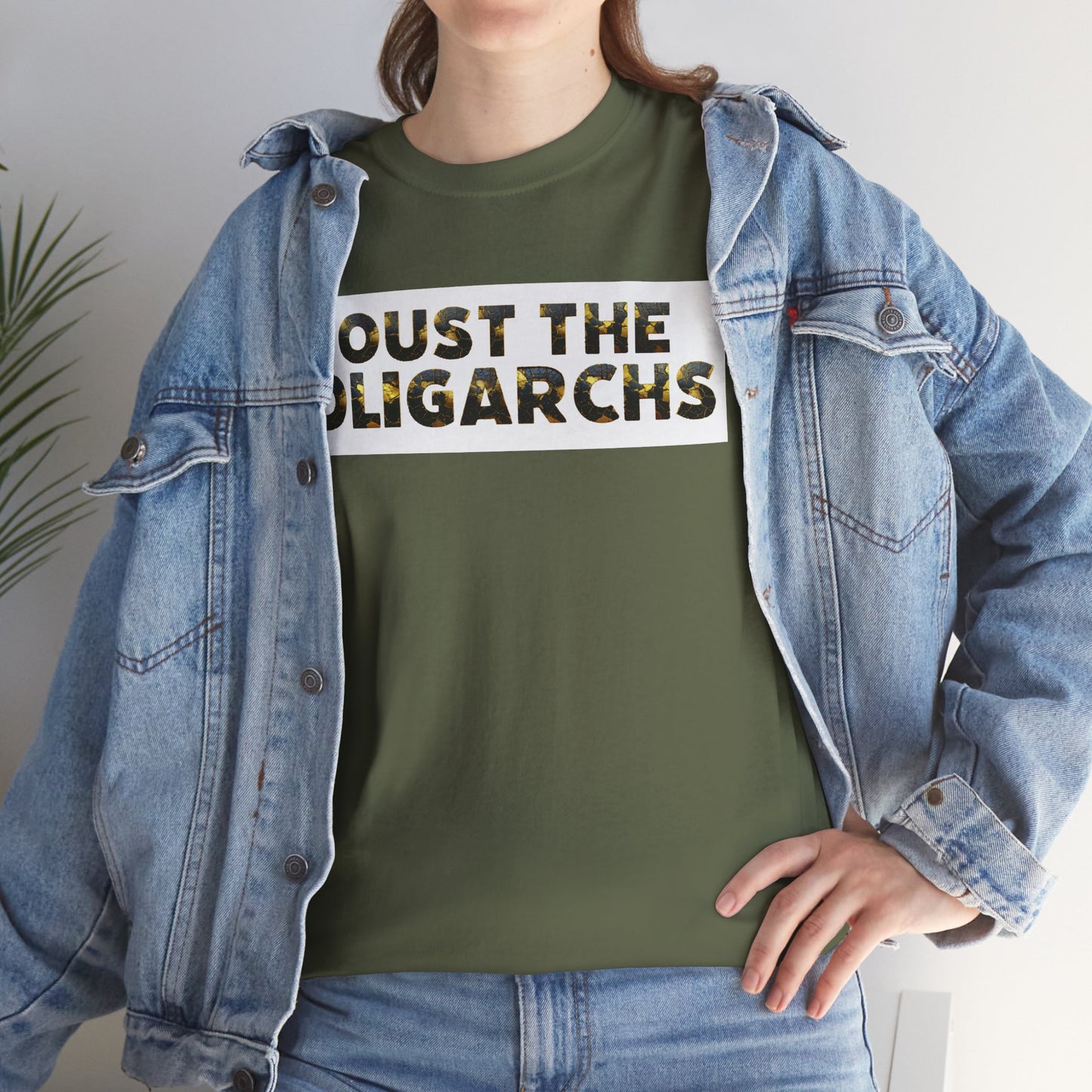 "Oust the Oligarchs" Tee – Political Statement Gear