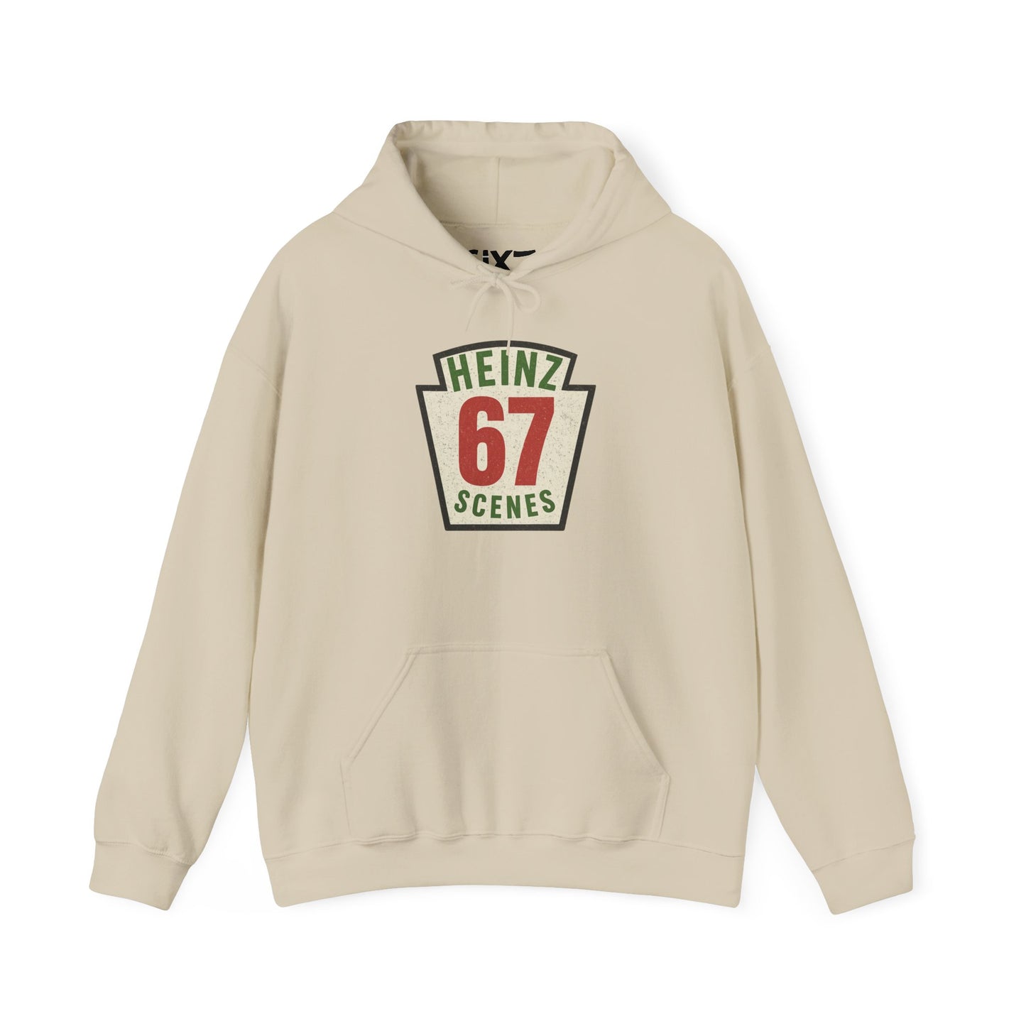 Retro Distressed Heinz 67 Scenes -- Unisex Hoodie