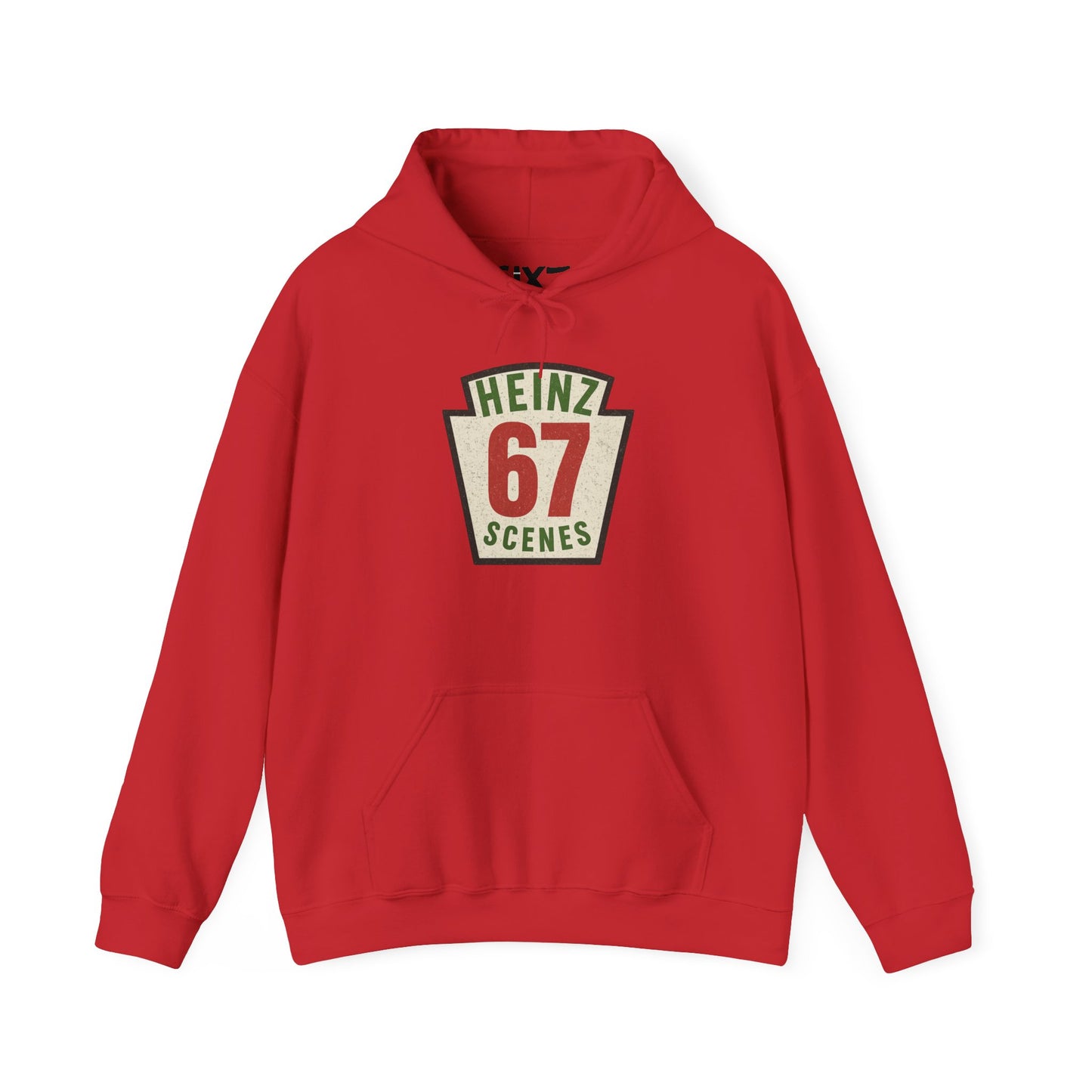 Retro Distressed Heinz 67 Scenes -- Unisex Hoodie