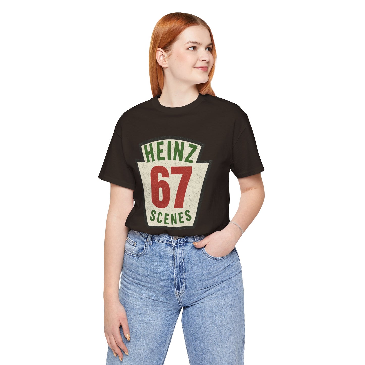 Retro Distressed Heinz 67 Scenes – Unisex Tee