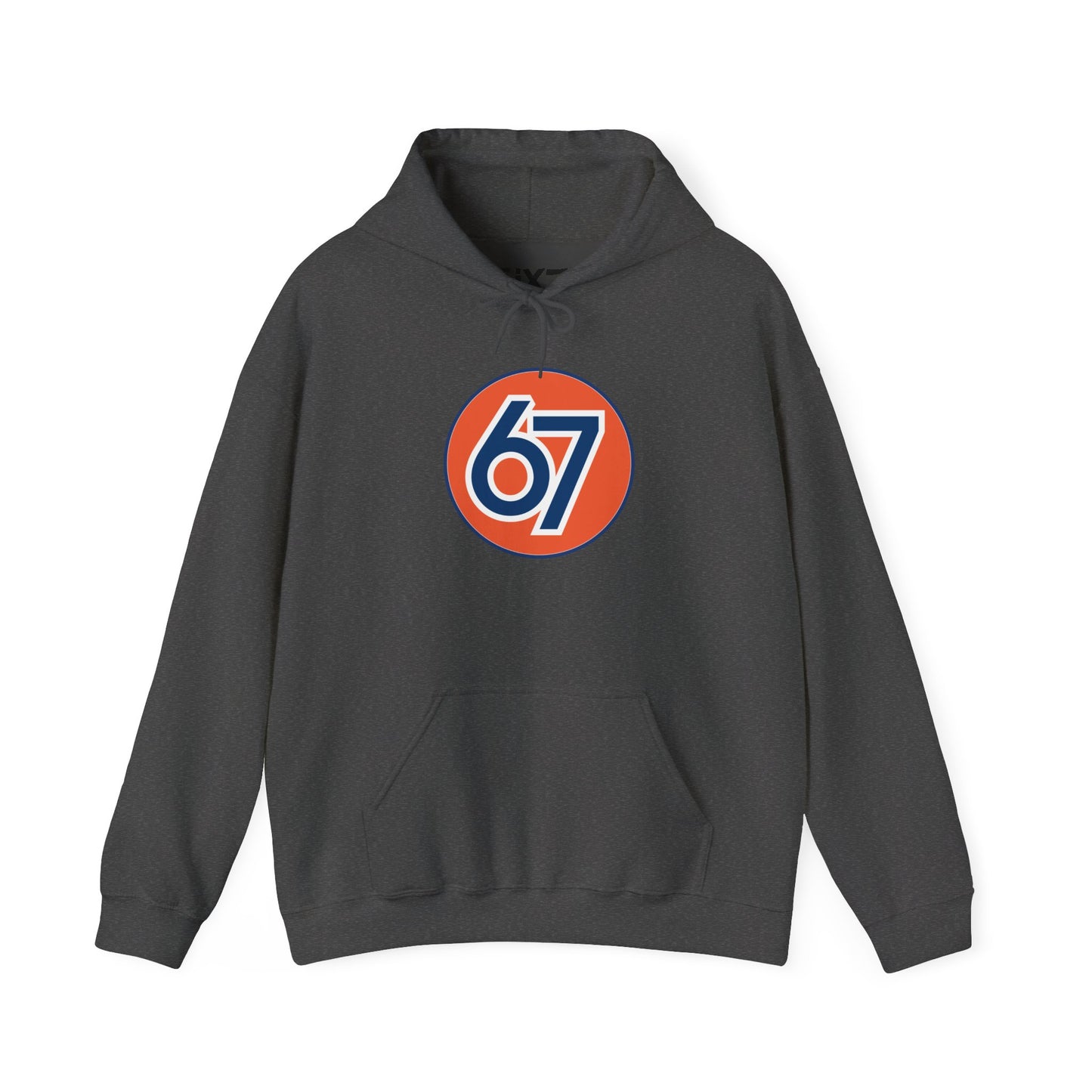Retro 67 Vintage Circle Graphic -- Unisex Hoodie