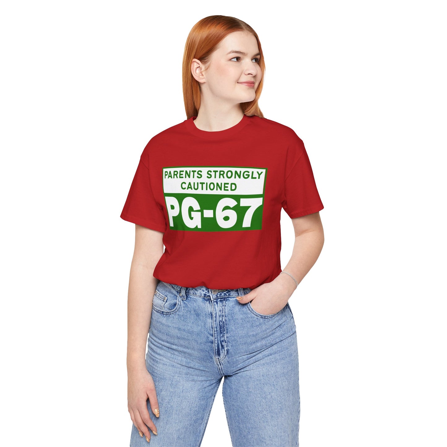 Parents Strongly Cautioned PG-67 – Unisex Tee