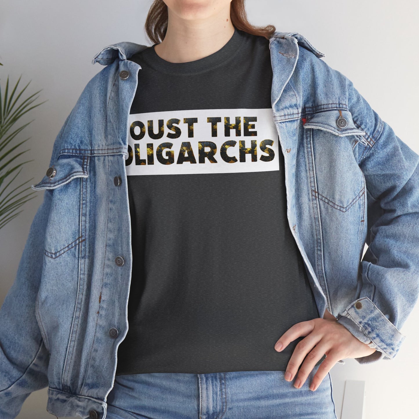 "Oust the Oligarchs" Tee – Political Statement Gear