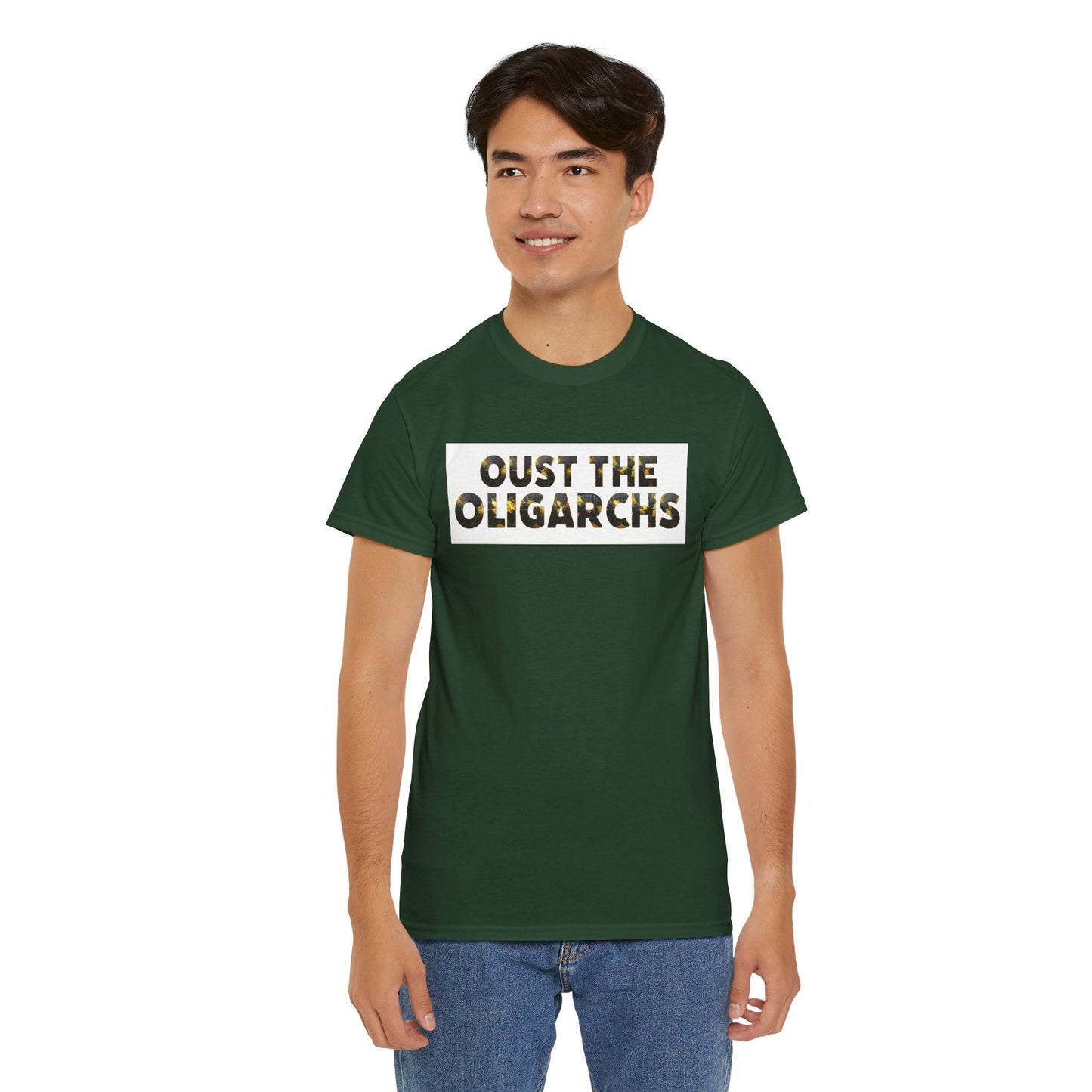 "Oust the Oligarchs" Tee – Political Statement Gear
