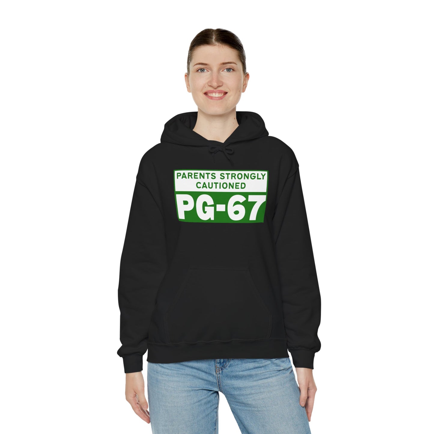 Parents Strongly Cautioned PG-67 -- Unisex Hoodie
