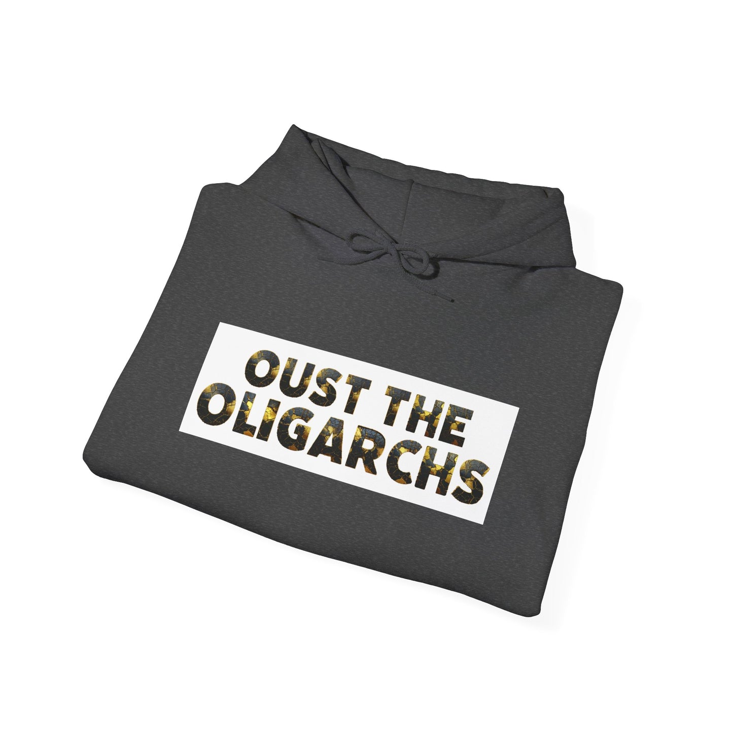 "Oust the Oligarchs" Hoodie -- Political Statement Gear