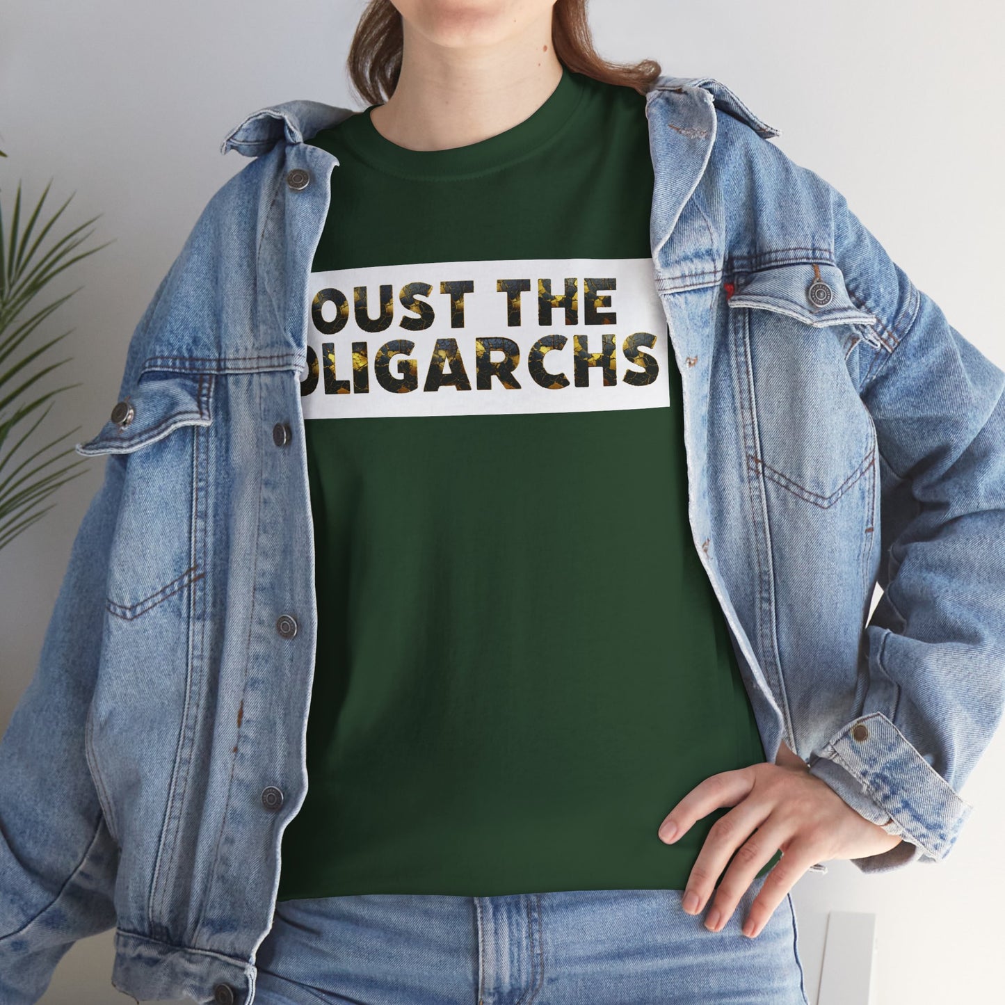 "Oust the Oligarchs" Tee – Political Statement Gear