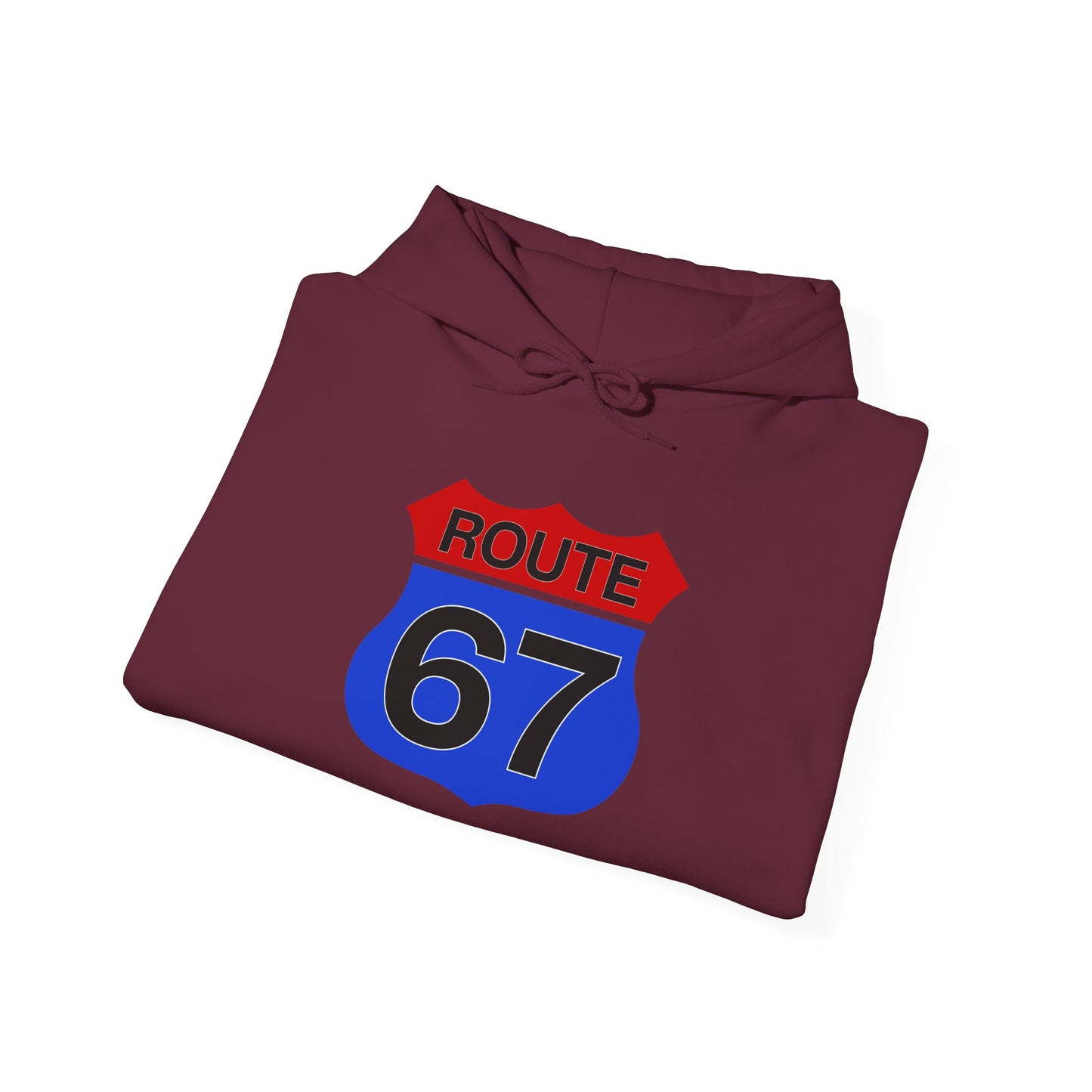 Route 67 Red & Blue Edition -- Unisex Hoodie