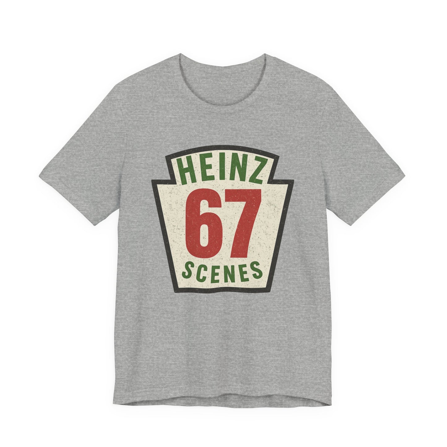 Retro Distressed Heinz 67 Scenes – Unisex Tee