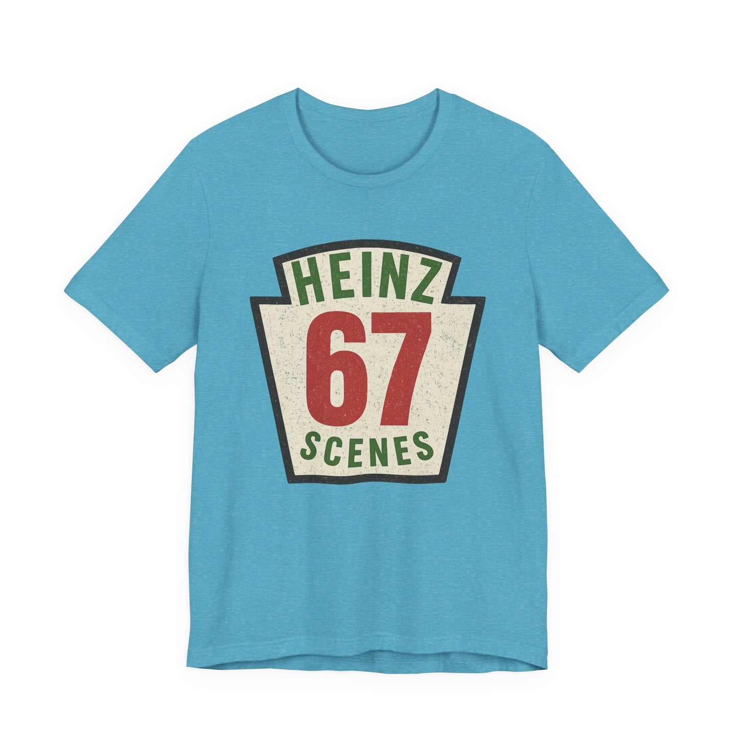 Retro Distressed Heinz 67 Scenes – Unisex Tee