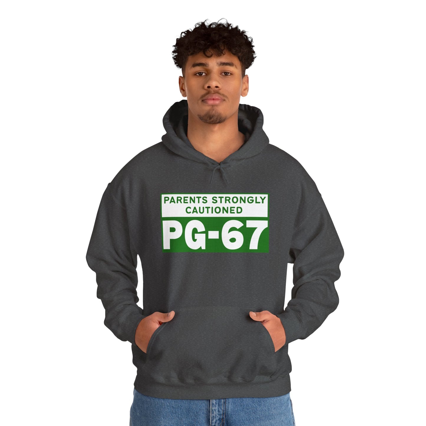 Parents Strongly Cautioned PG-67 -- Unisex Hoodie
