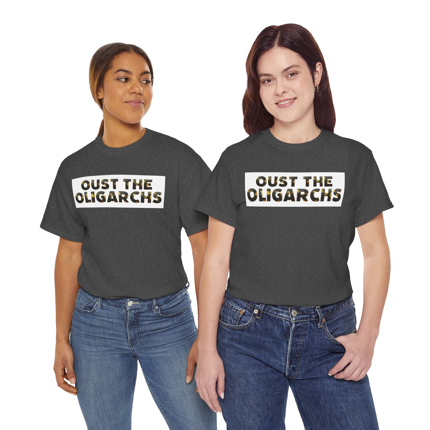 "Oust the Oligarchs" Tee – Political Statement Gear
