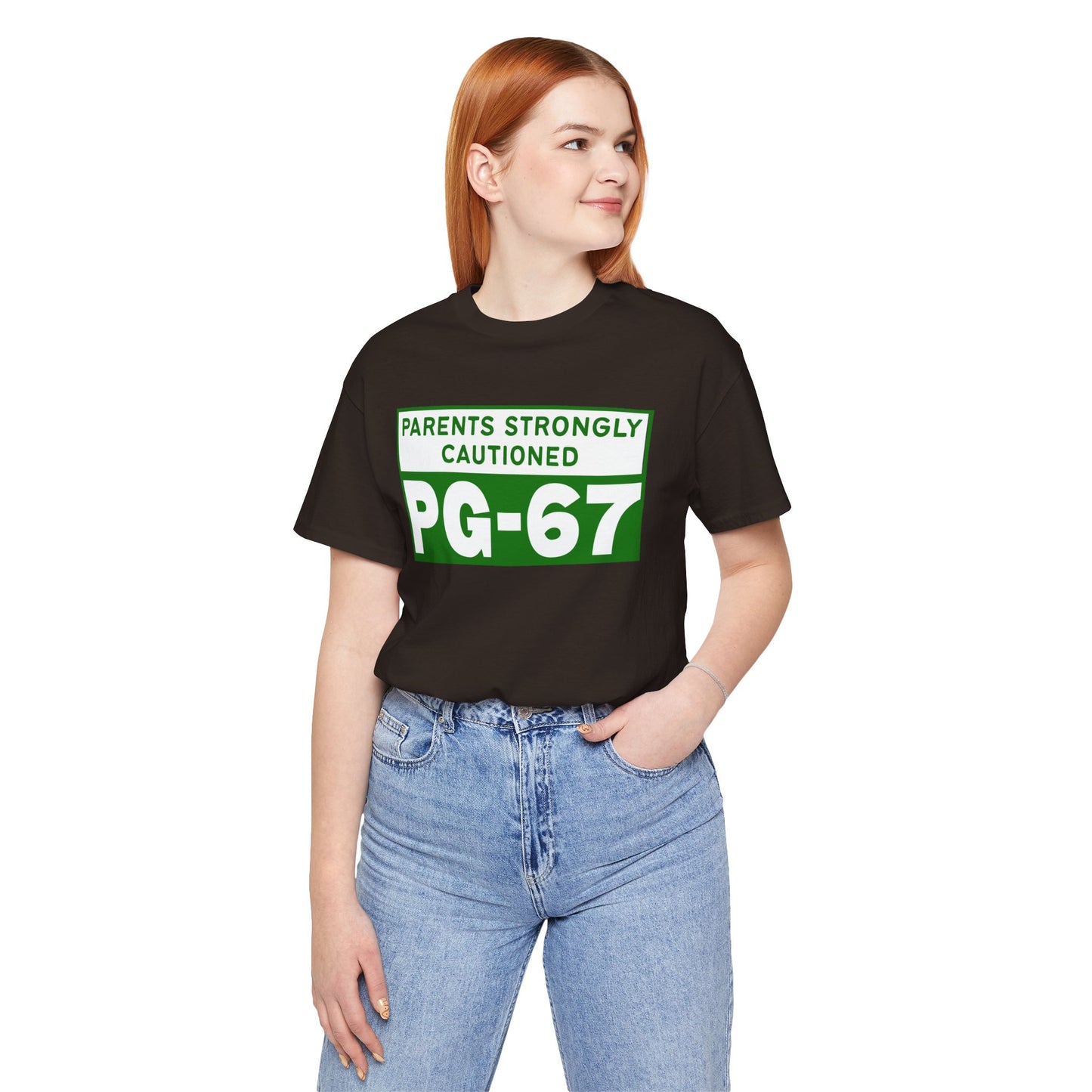 Parents Strongly Cautioned PG-67 – Unisex Tee
