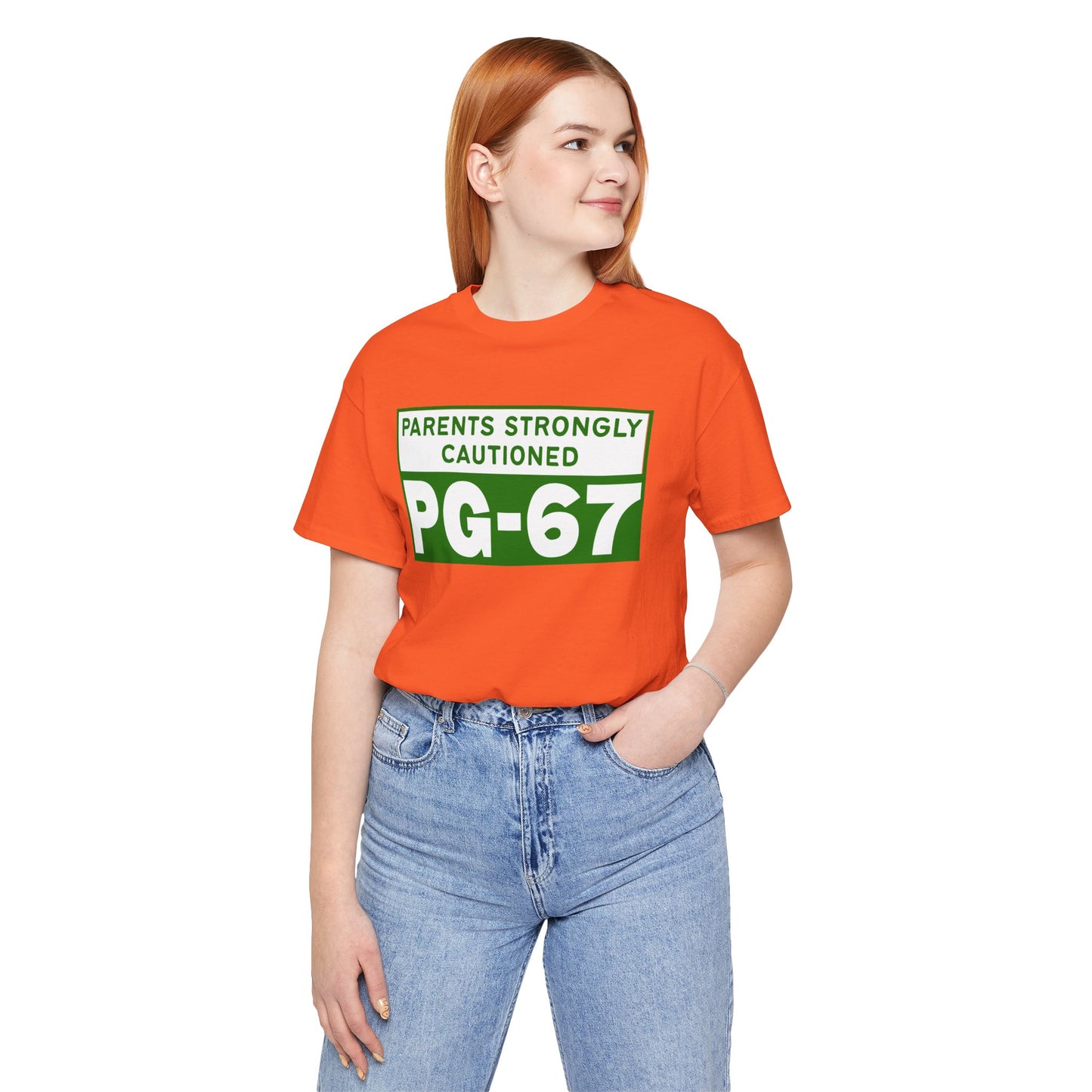 Parents Strongly Cautioned PG-67 – Unisex Tee