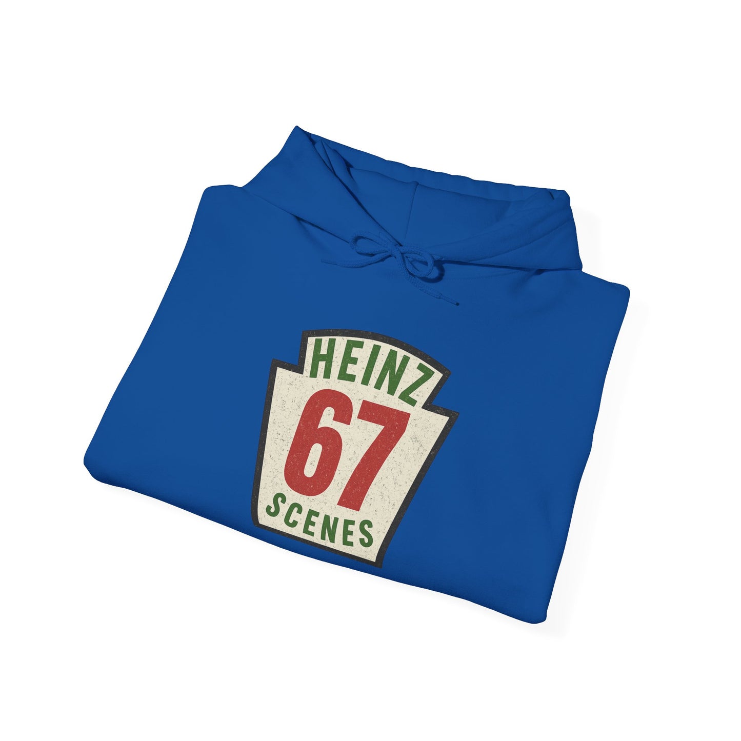 Retro Distressed Heinz 67 Scenes -- Unisex Hoodie
