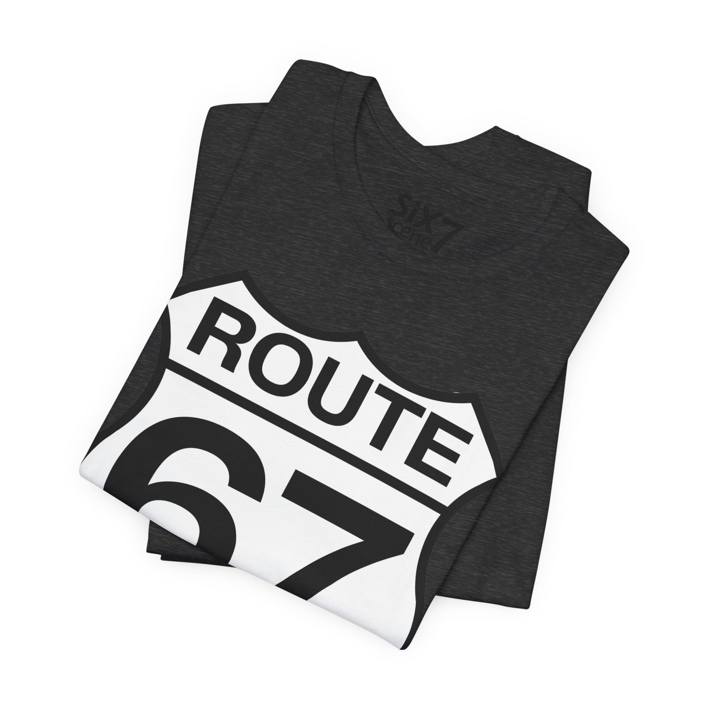 Classic Black & White Route 67 – Unisex Tee