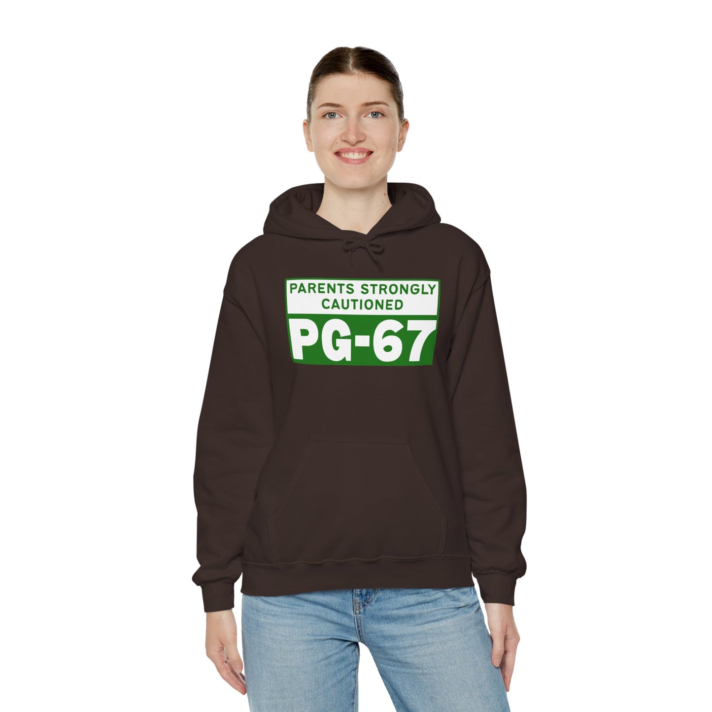 Parents Strongly Cautioned PG-67 -- Unisex Hoodie