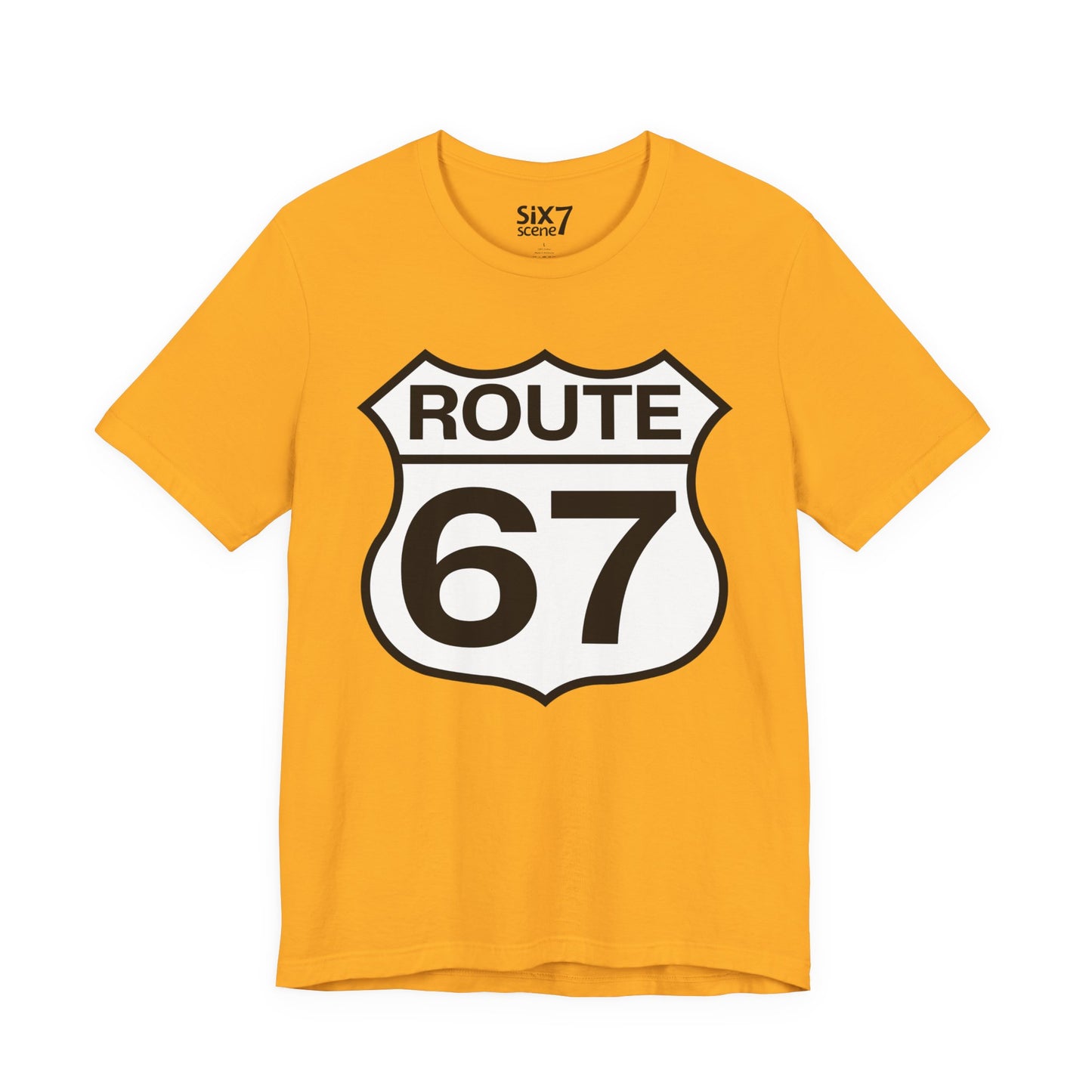 Classic Black & White Route 67 – Unisex Tee