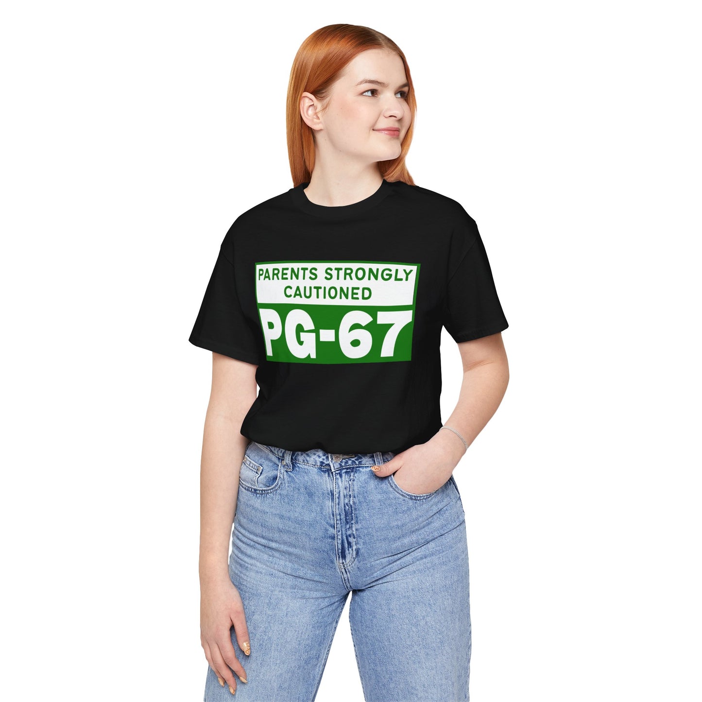 Parents Strongly Cautioned PG-67 – Unisex Tee