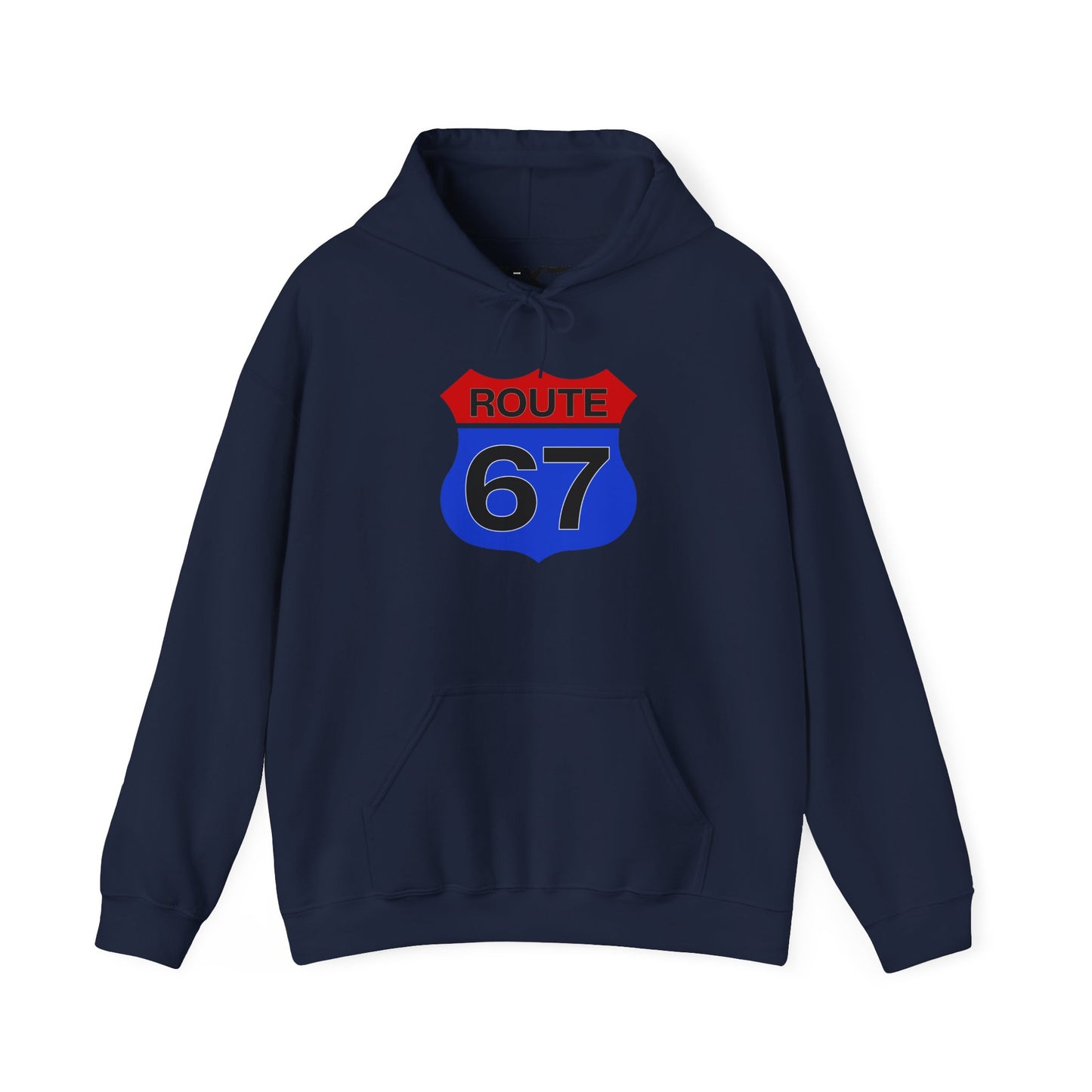 Route 67 Red & Blue Edition -- Unisex Hoodie