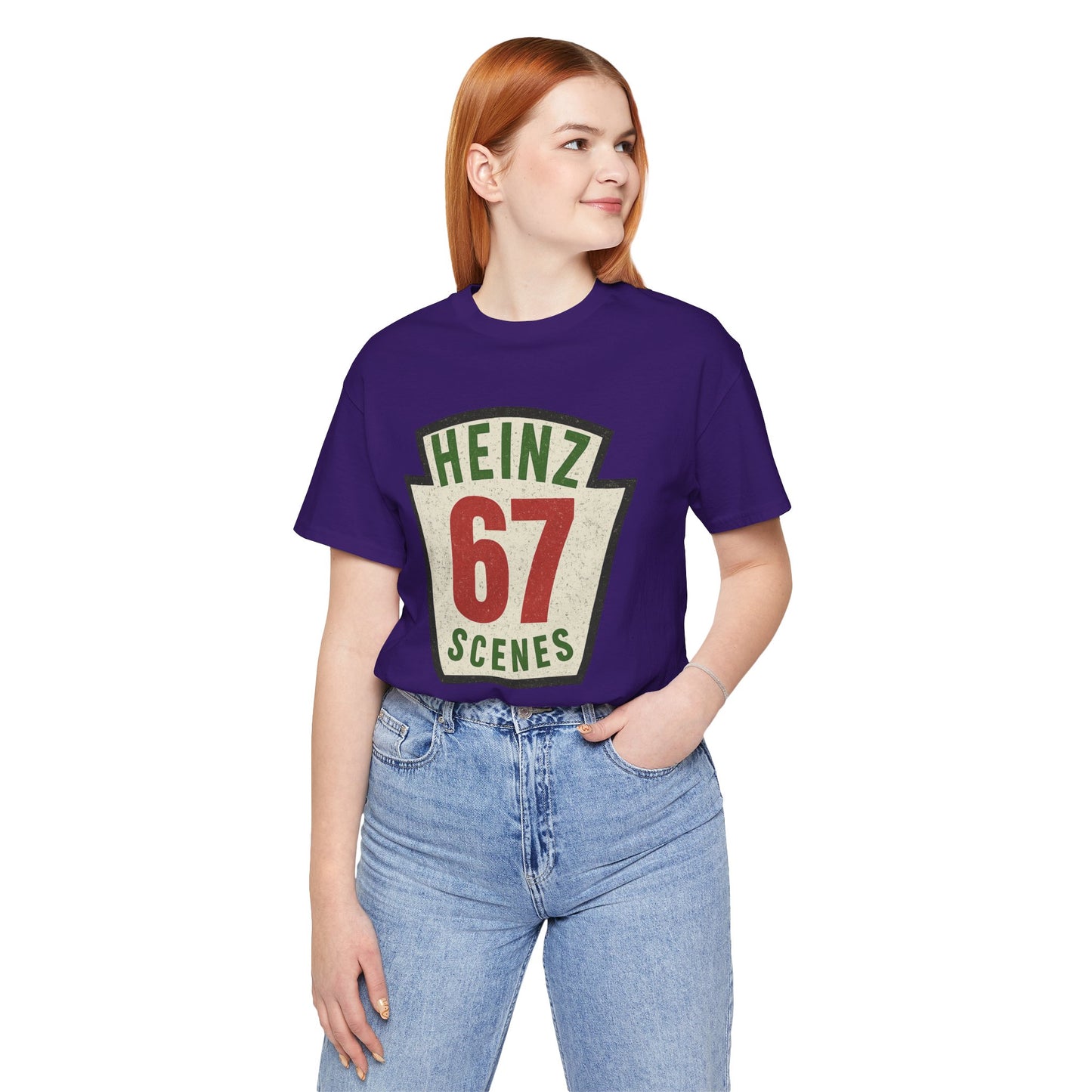 Retro Distressed Heinz 67 Scenes – Unisex Tee