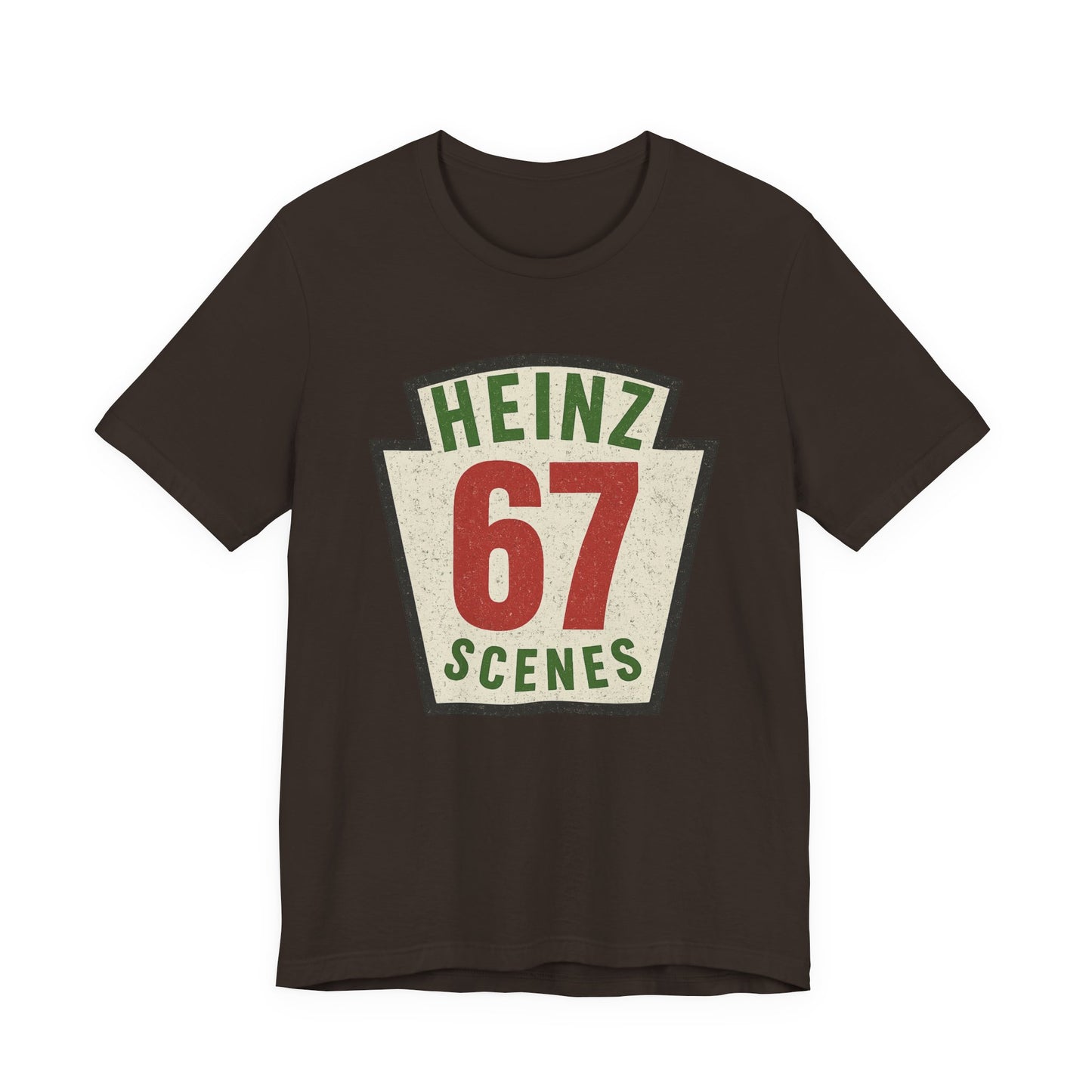 Retro Distressed Heinz 67 Scenes – Unisex Tee